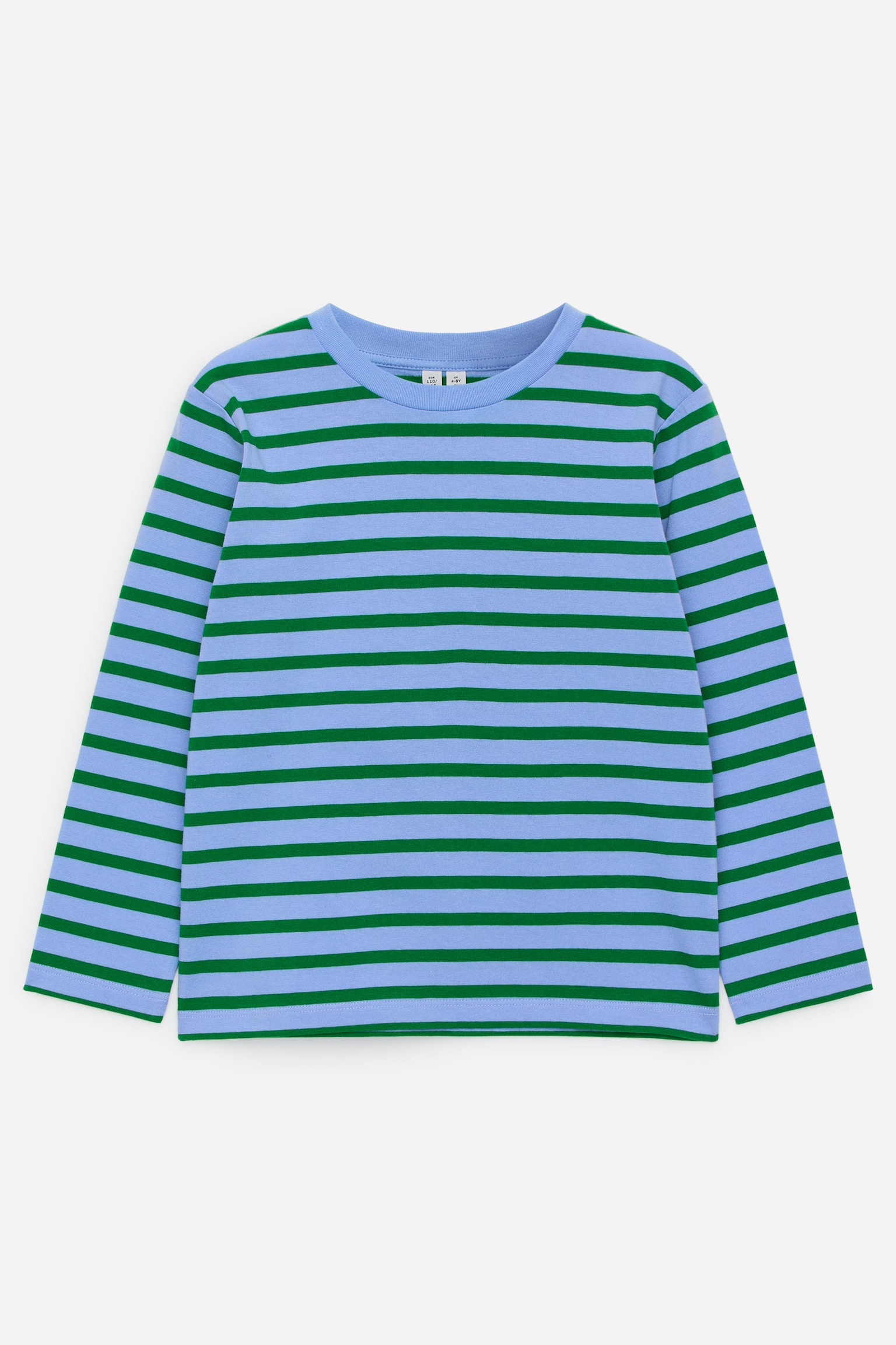 Långärmad t-shirt, 2-pack - Blå/grön/Rosa/vinröd - 2