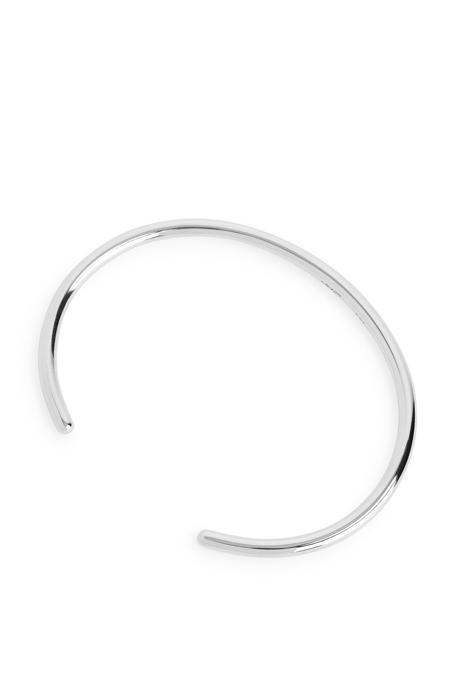 Sterling Silver Cuff Bracelet - Silver - 1