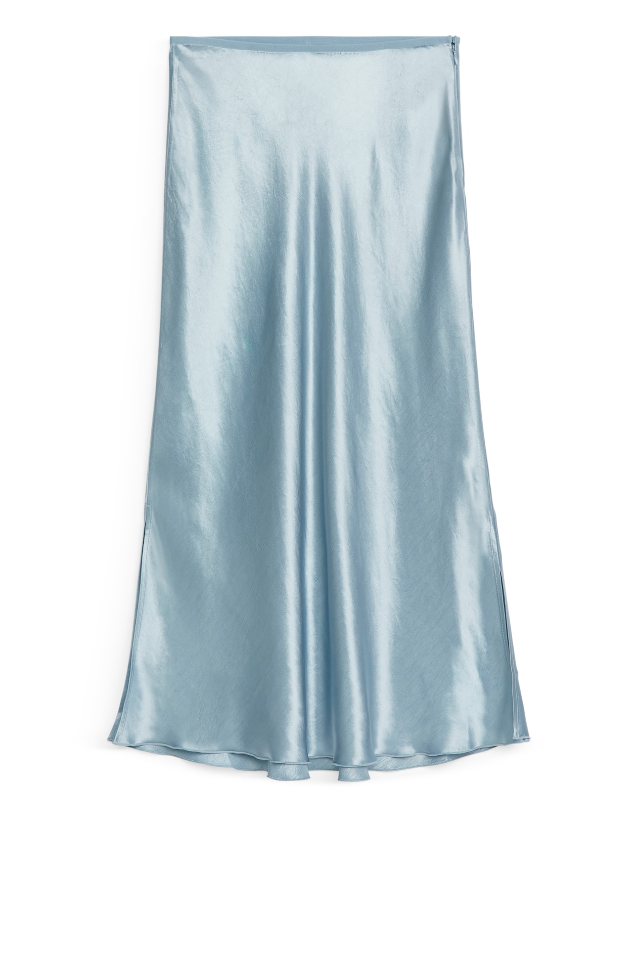 Modstrom Satijnen Rok Met Split Modström MAGDALONE Kokerrok Black