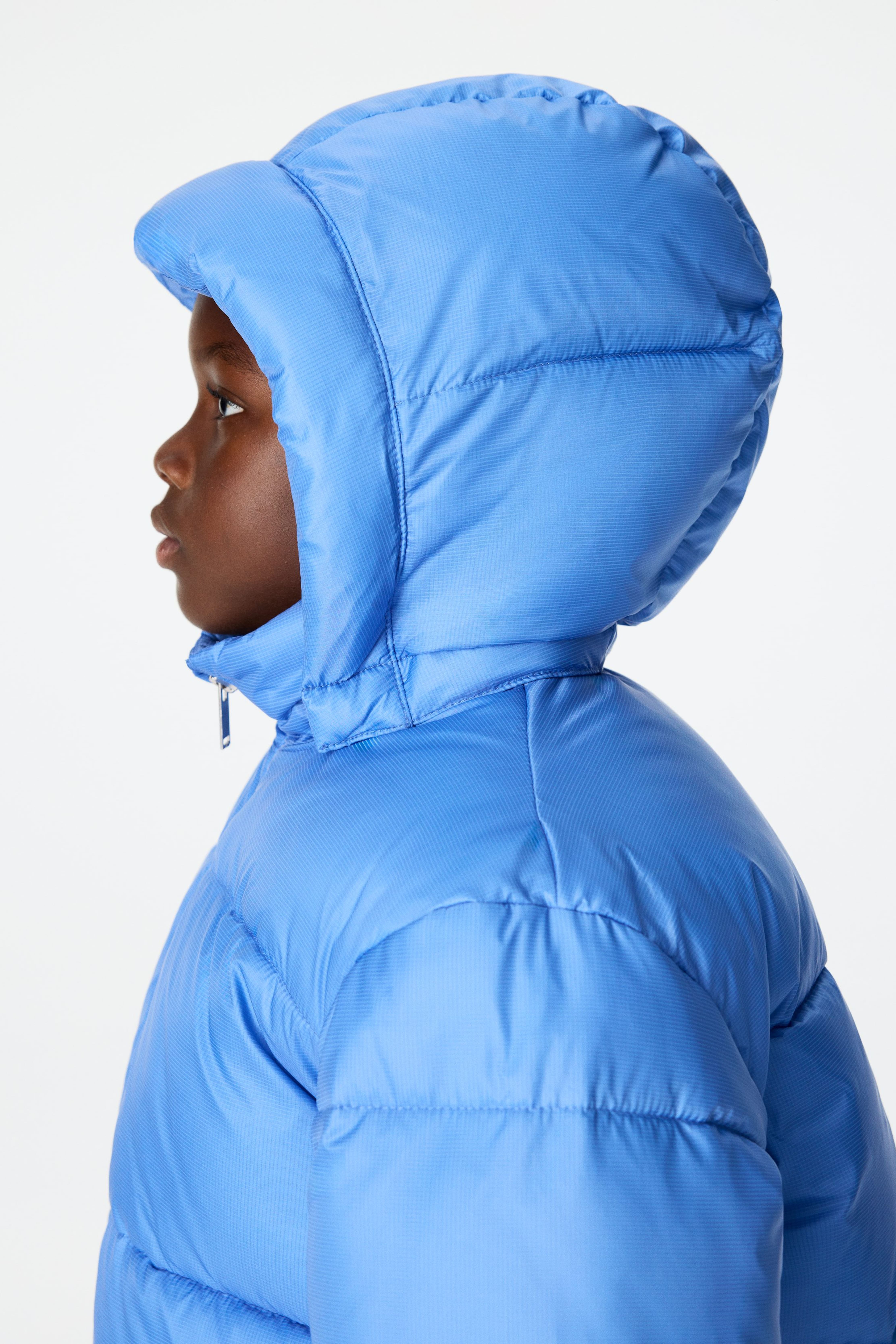 Пухено яке - Синьо