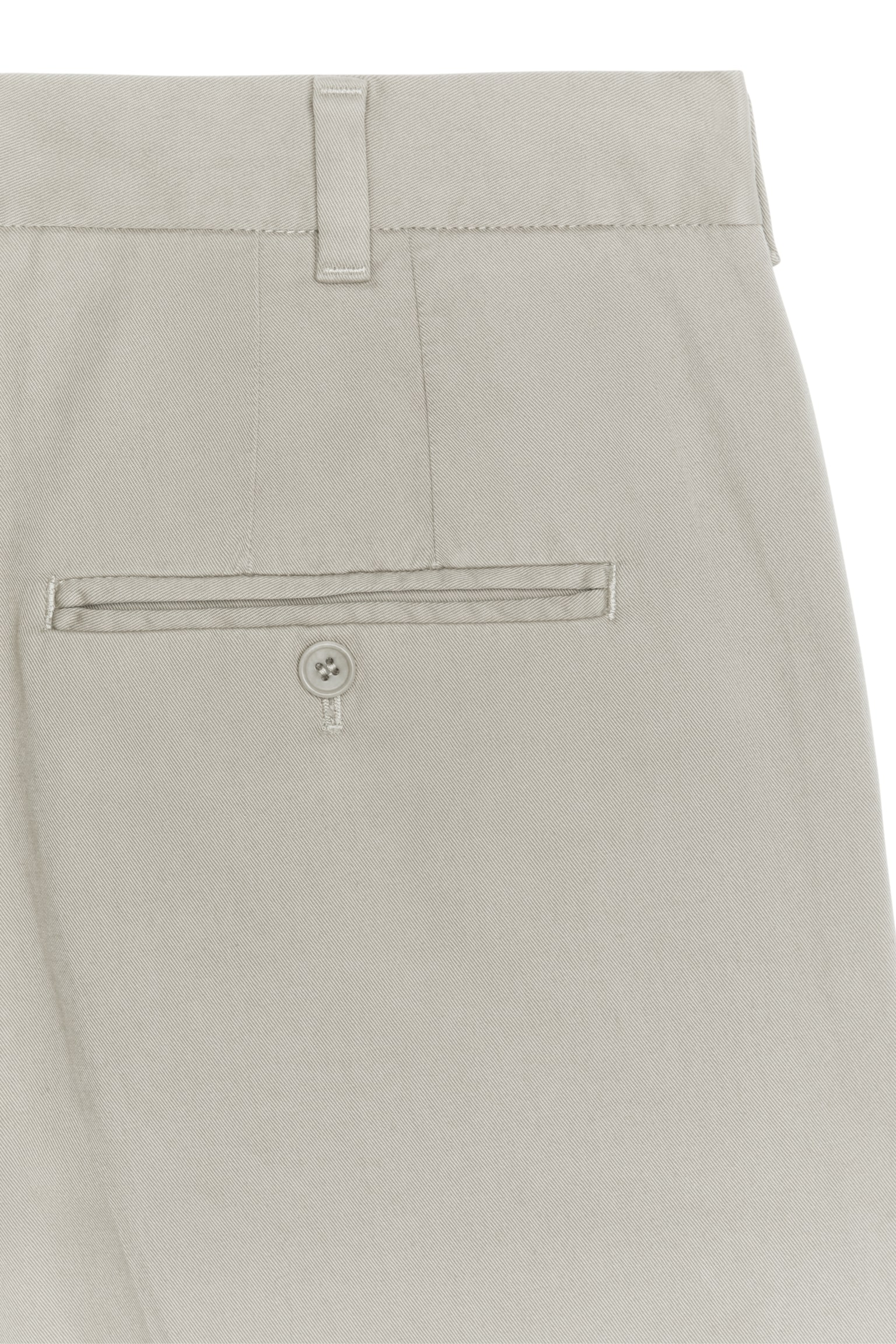 Cotton Twill Chinos - Grey/Dark Blue - 6