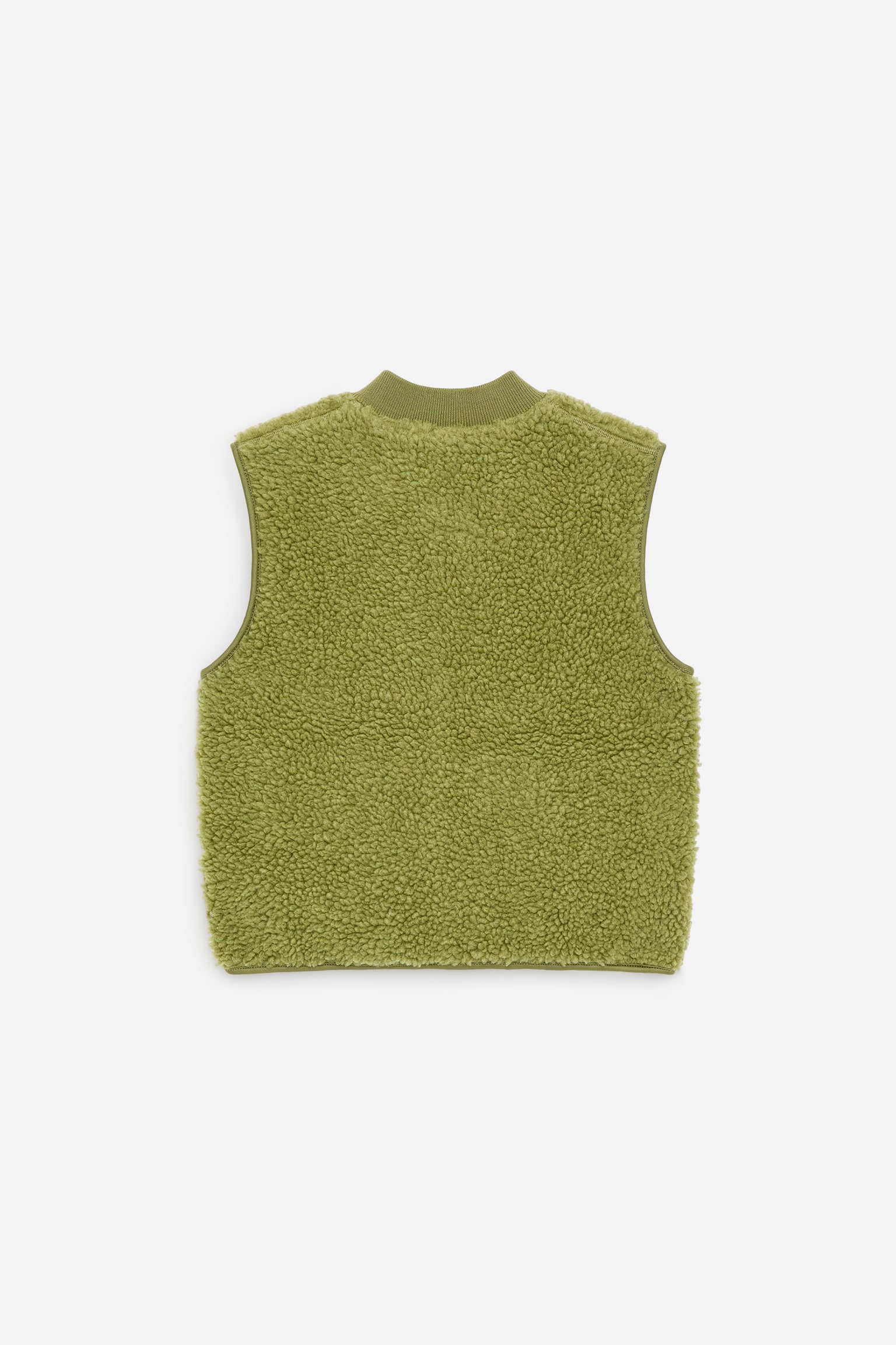 Teddyweste - Grün/Lila - 3
