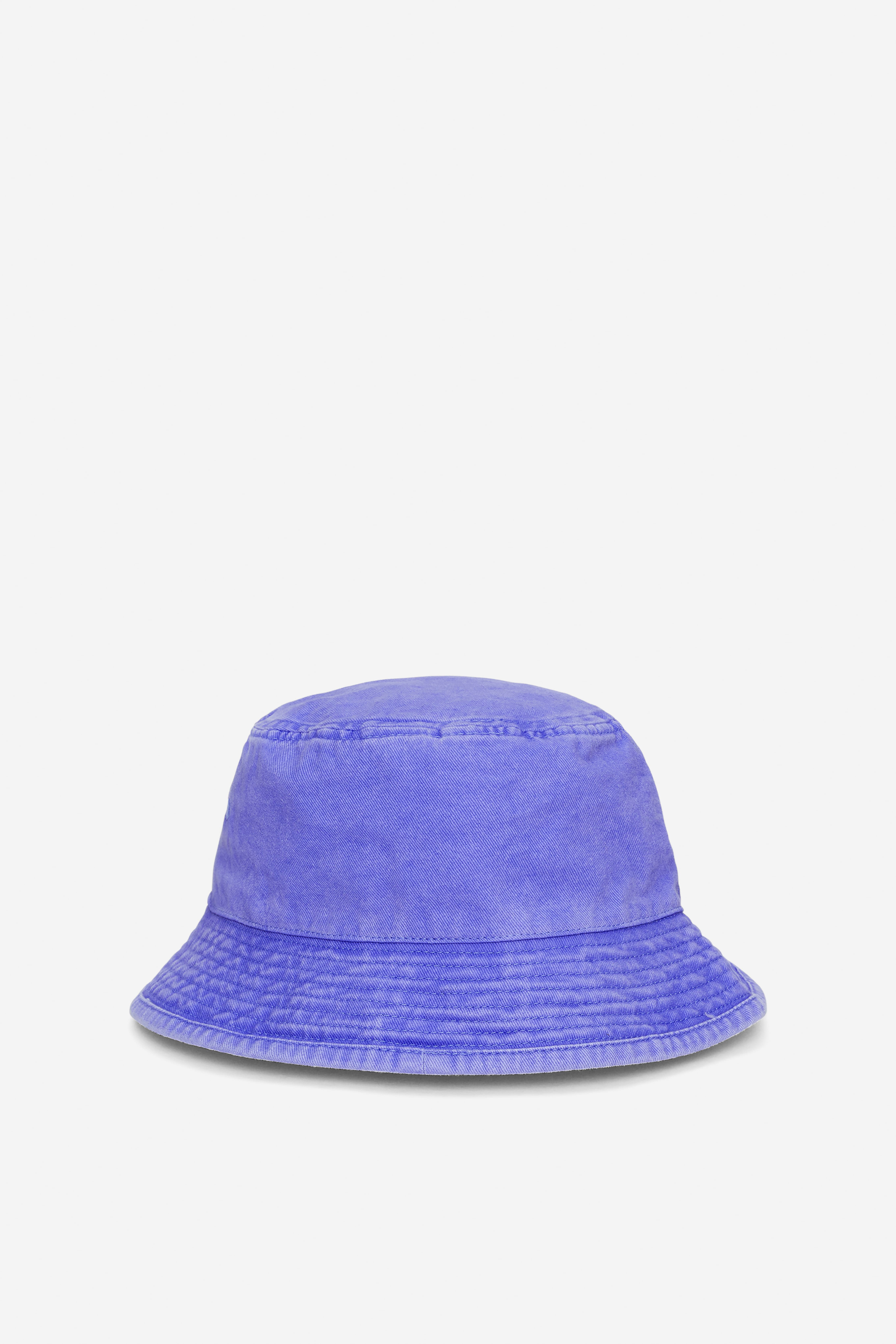 Vissershoedje met wassing - Lila/Blauw/Rood