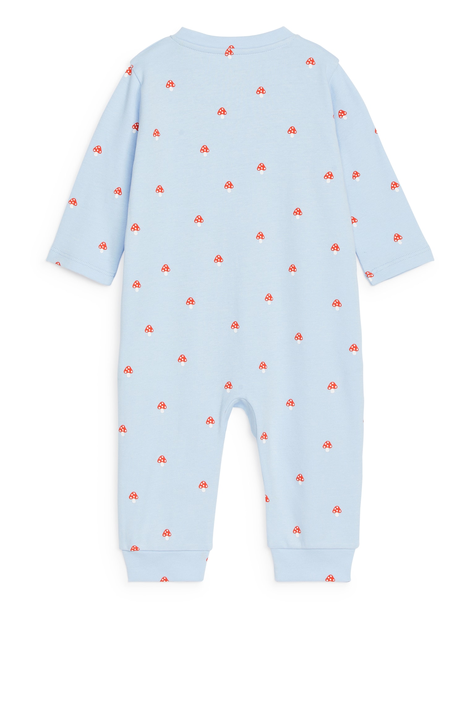 All-In-One Pyjama - Light Blue/Mushrooms/Off White/Red/Grey/Rabbit - 2