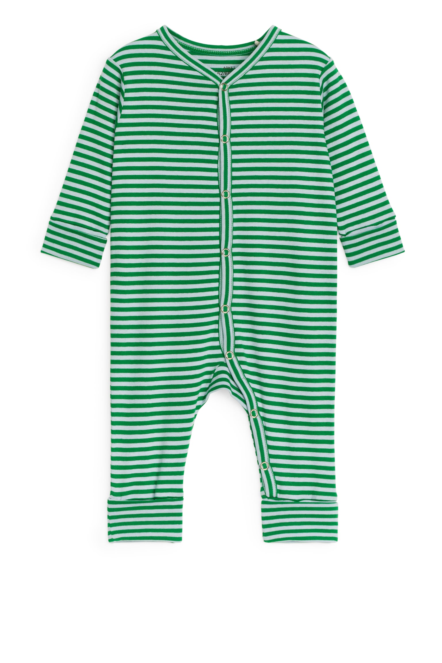 Cotton Pyjama - Green/Blue/Blue/White/Pink/Red/White/Blue - 1