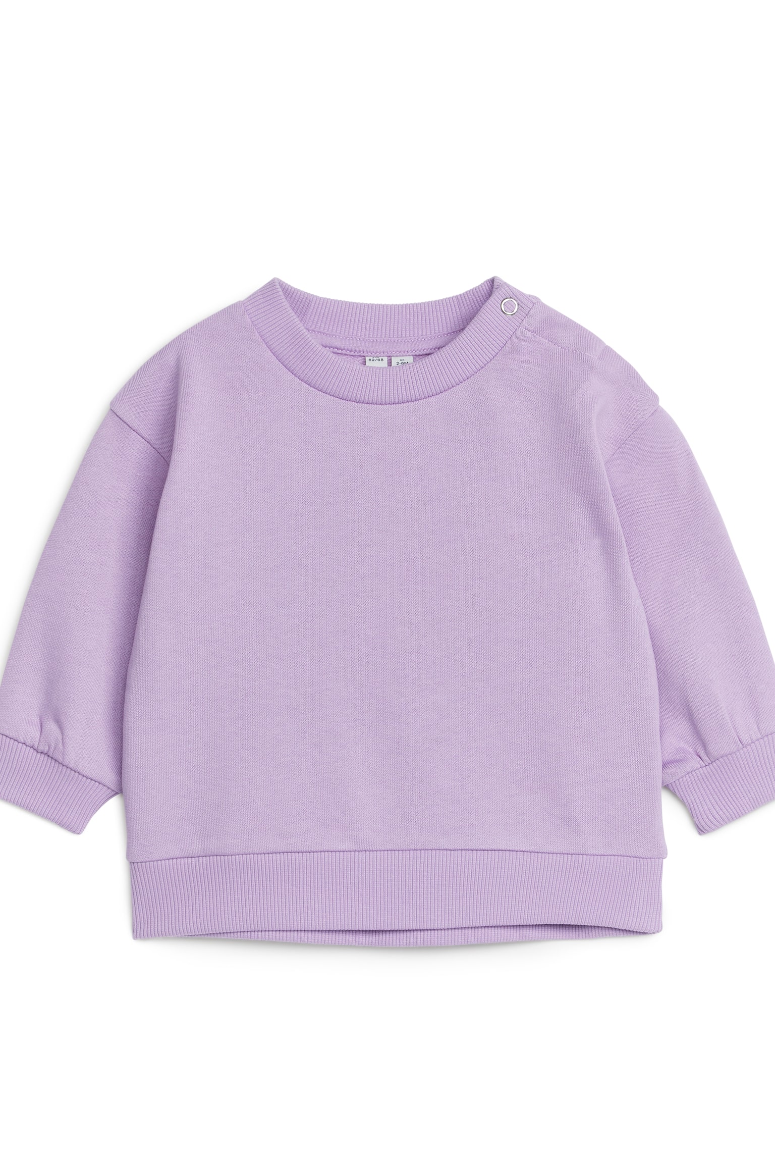 Cotton Sweatshirt - Lilac/Grey/Red/Beige - 1