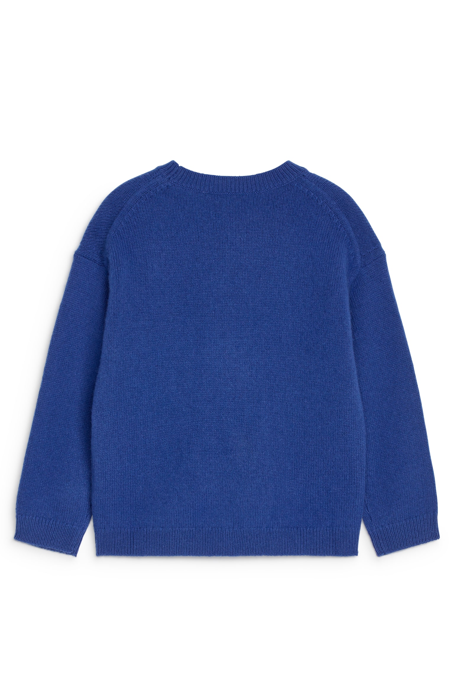 Wool-Blend Jumper - Blue - 4