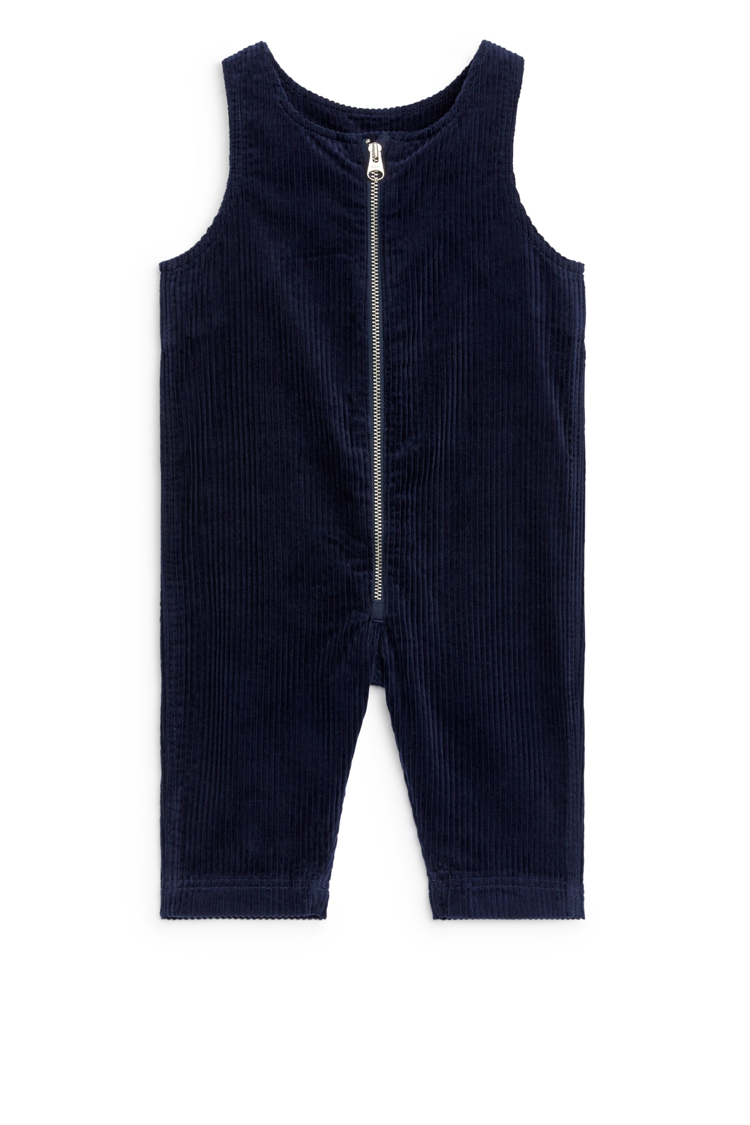 Corduroy Jumpsuit - Dark Blue - 1