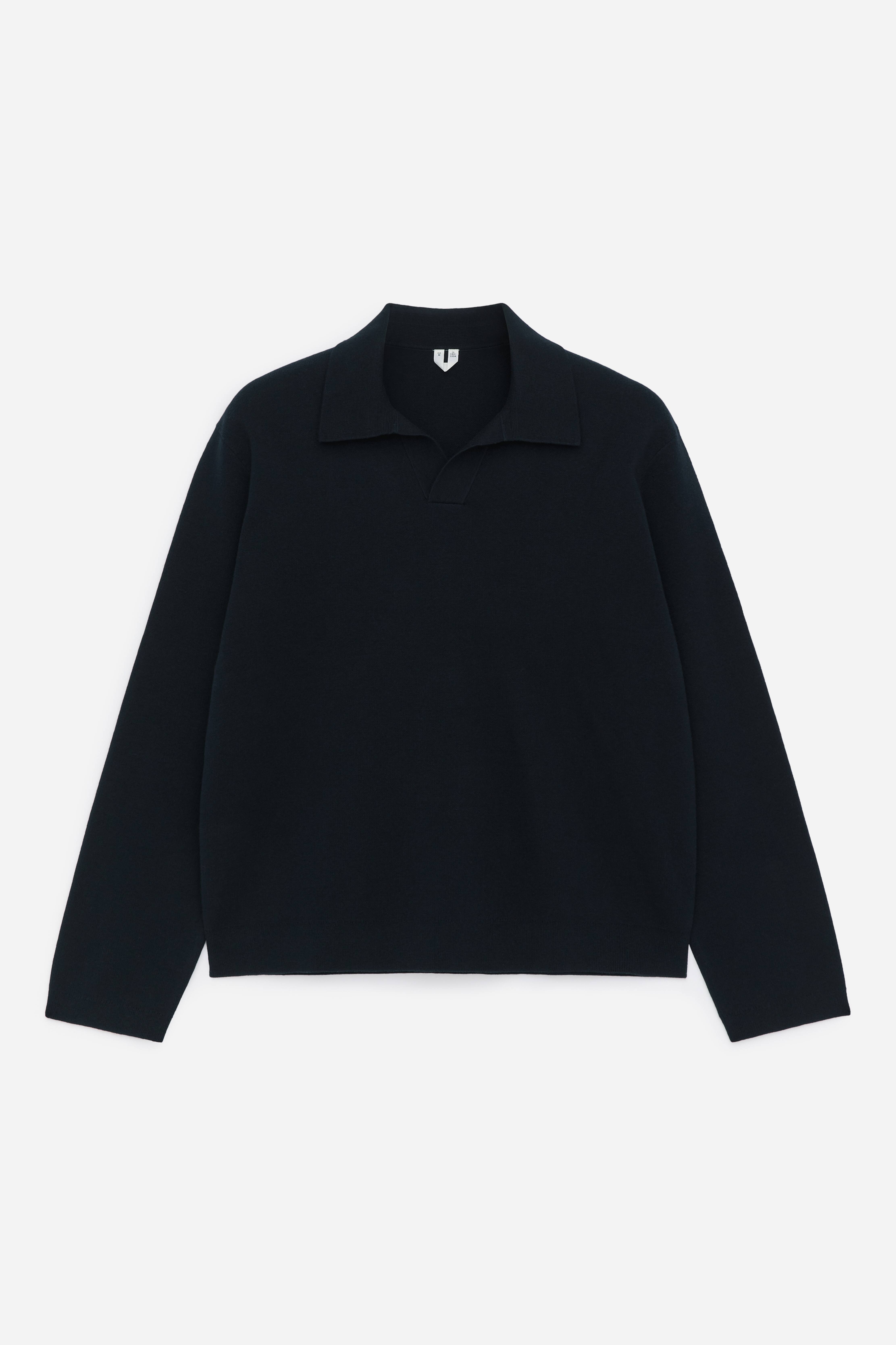 Koszulka polo z bawełny i jedwabiu - Ciemnoniebieski/Brązowy/Zielony khaki