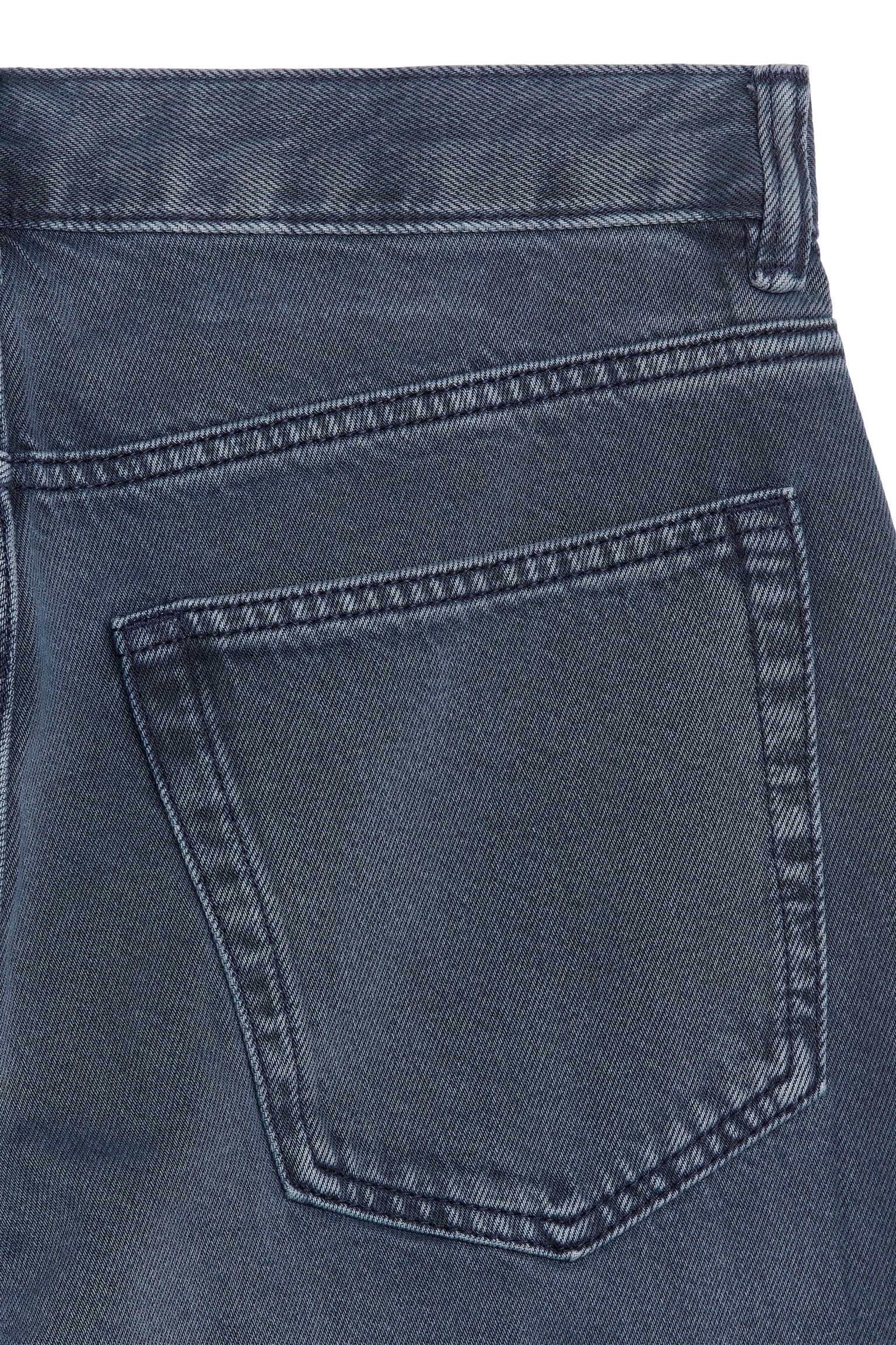 OCEAN Loose Straight Jeans - Blue/Green - 2