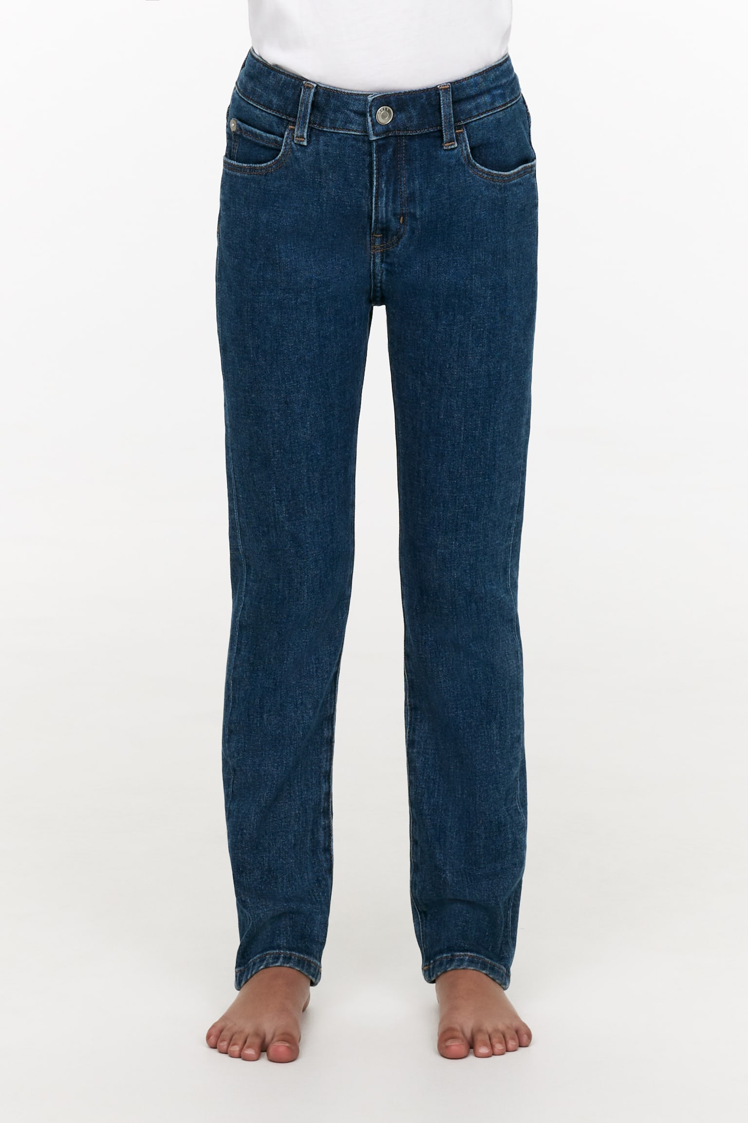 Slim Stretch Jeans - Dark Blue/Black - 3