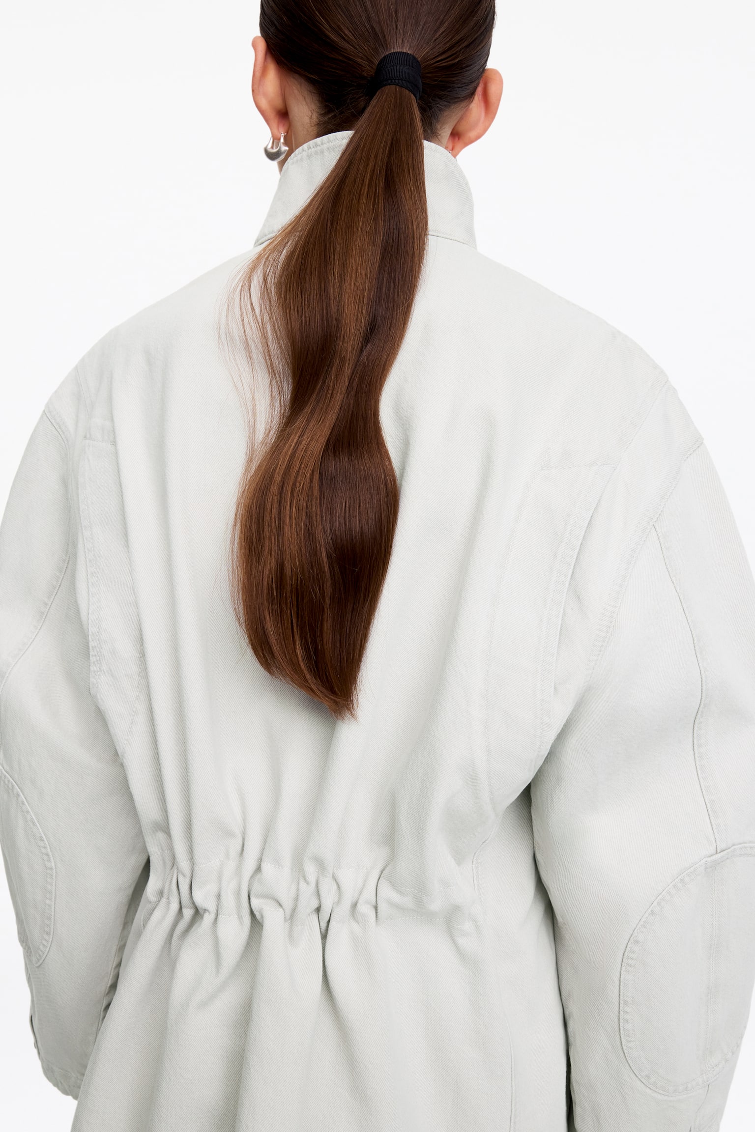 Jacke mit Stehkragen - Cremeweiß - 3