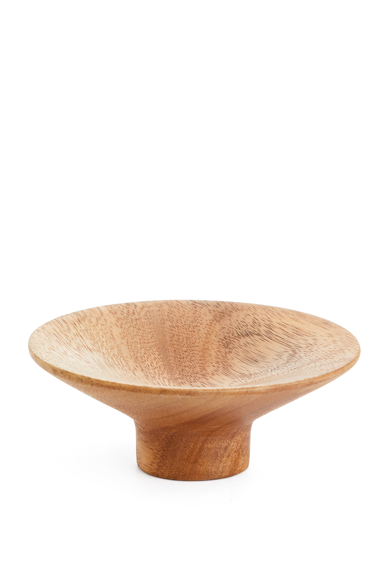 Small Wooden Bowl - Brown - 1