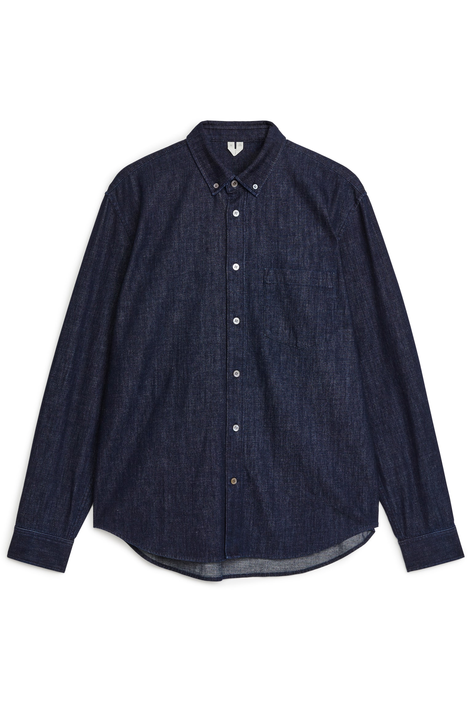 Denim Shirt - Dark Blue/Black/Washed Blue/Ecru - 1