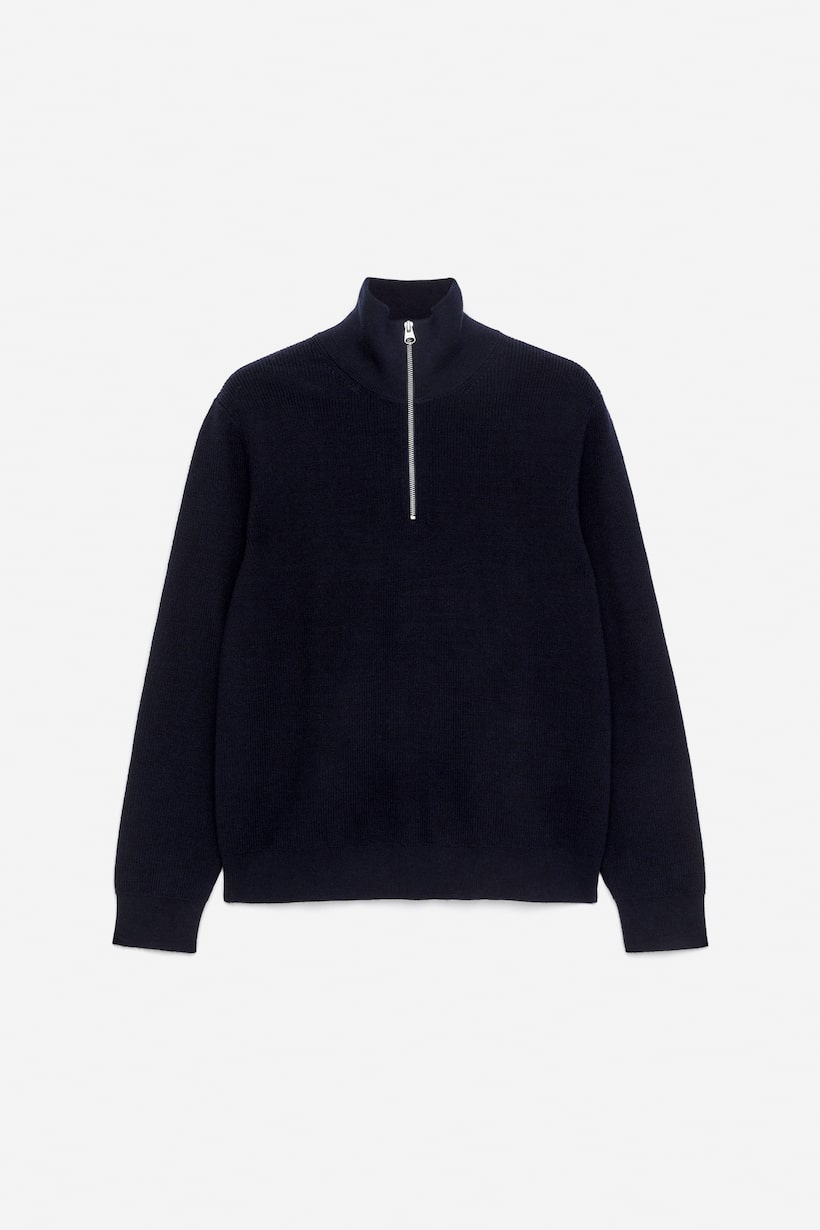 Slim Fit Gerippter Rollkragenpullover Herren WeiÃƒÂŸ