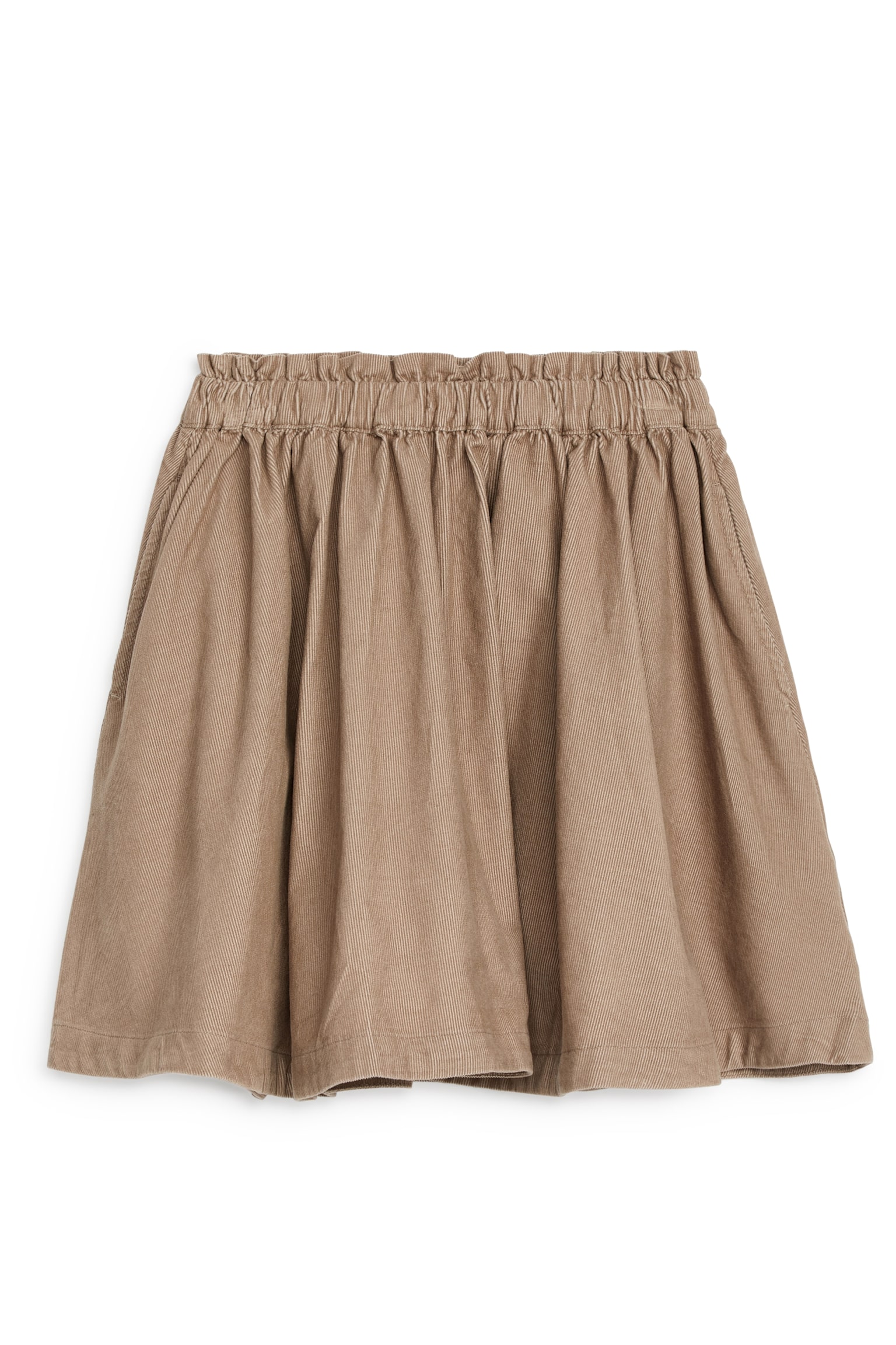 Corduroy Skirt - Mole/Black - 1