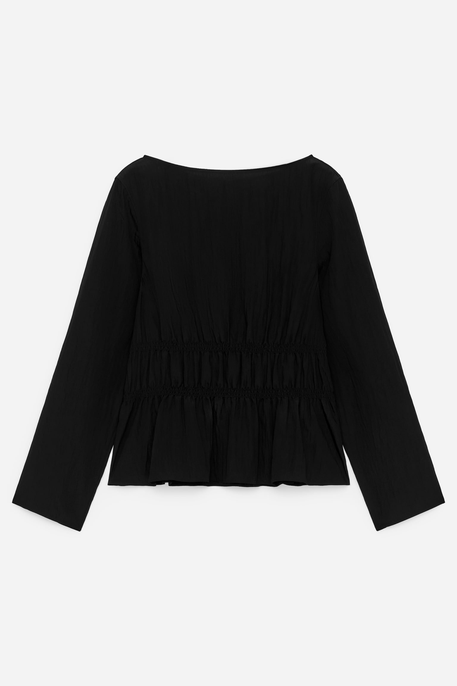 Haut smocké - Noir - 2