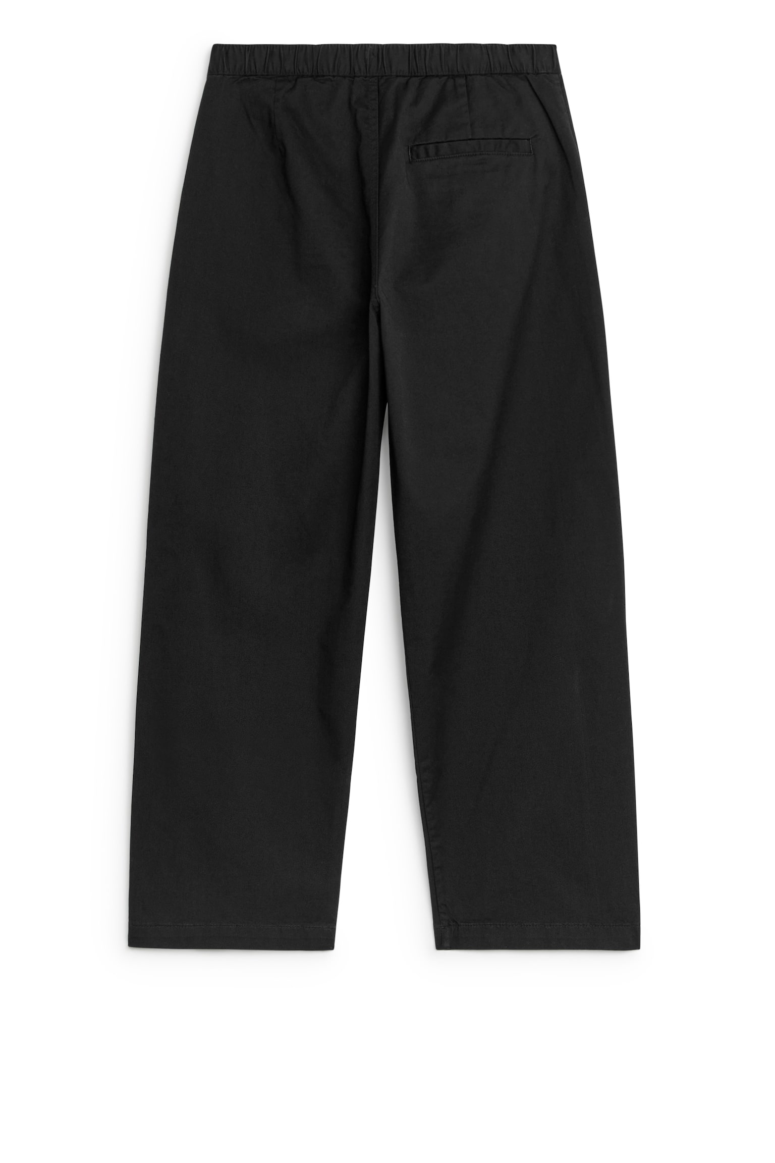 Cotton Chinos - Black - 4