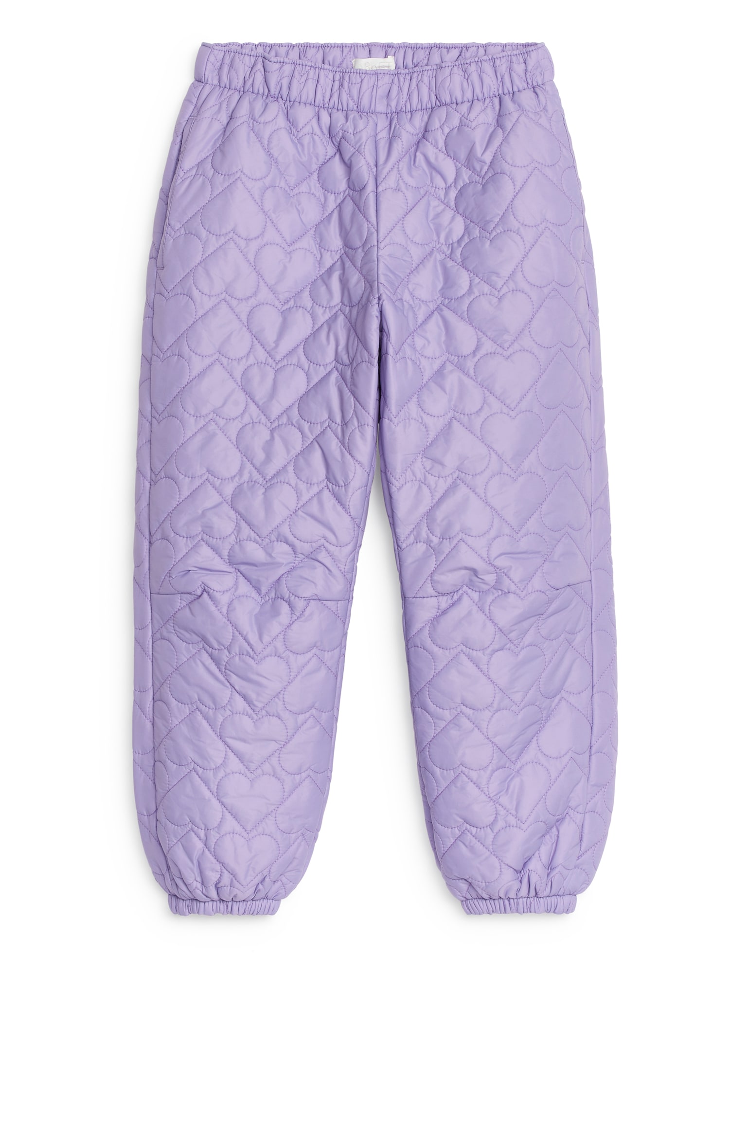 Quilted Trousers - Lilac - 1