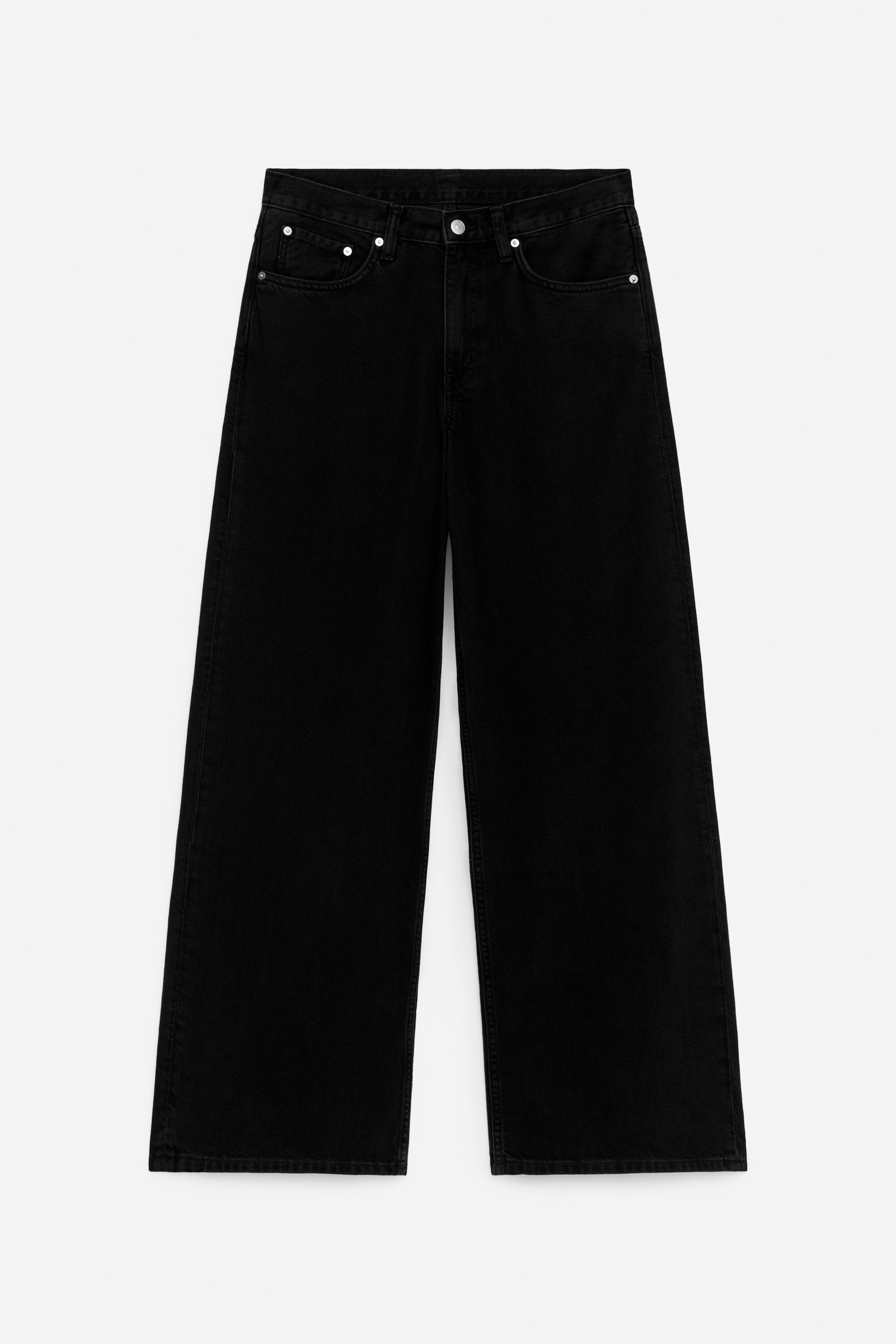 Jeansy loose wide CLOUD - Czarny/Szary/Ciemnobrązowy/Ciemnoniebieski/Niebieski/Mid Blue