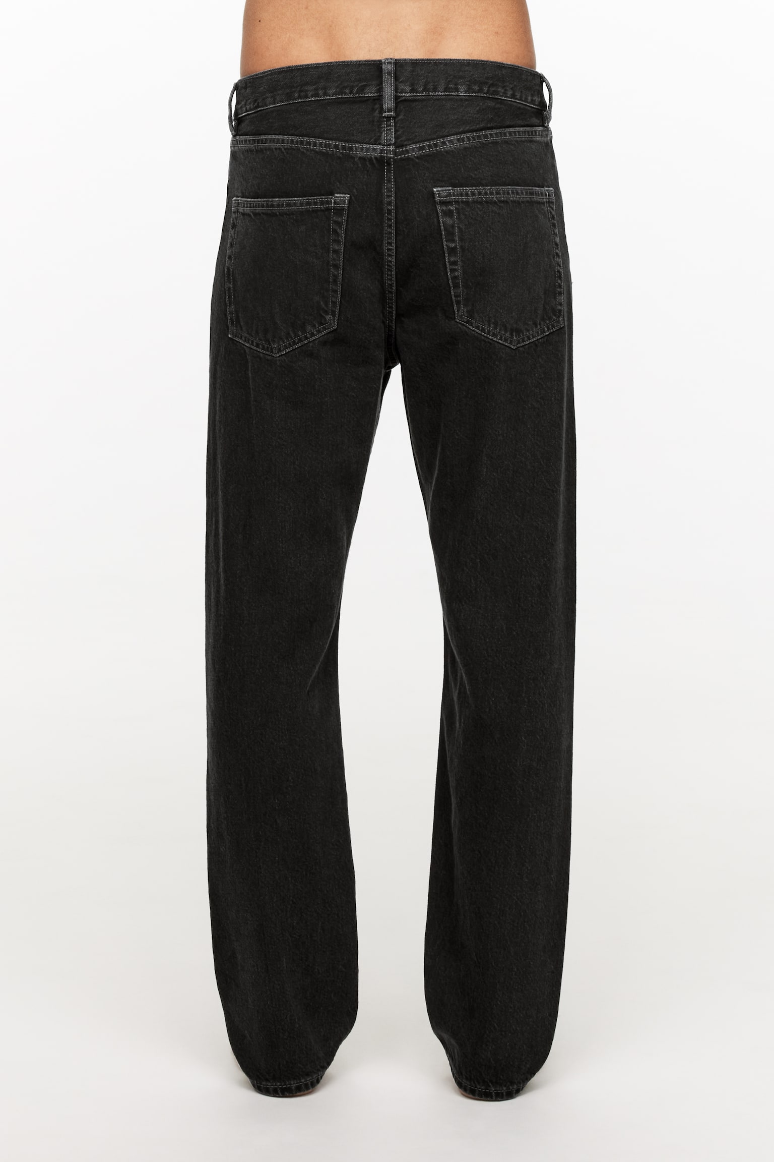 COAST Relaxed Tapered Jeans - Black/Dark Blue - 3