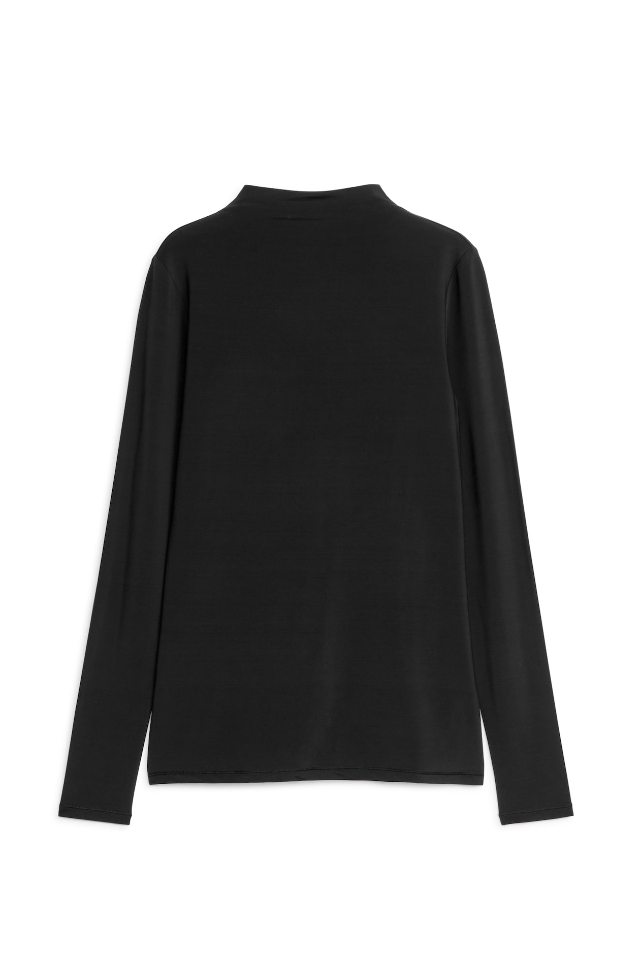 mock-neck-top-halvpolo-langt-erme-svart-dame-h-m-no