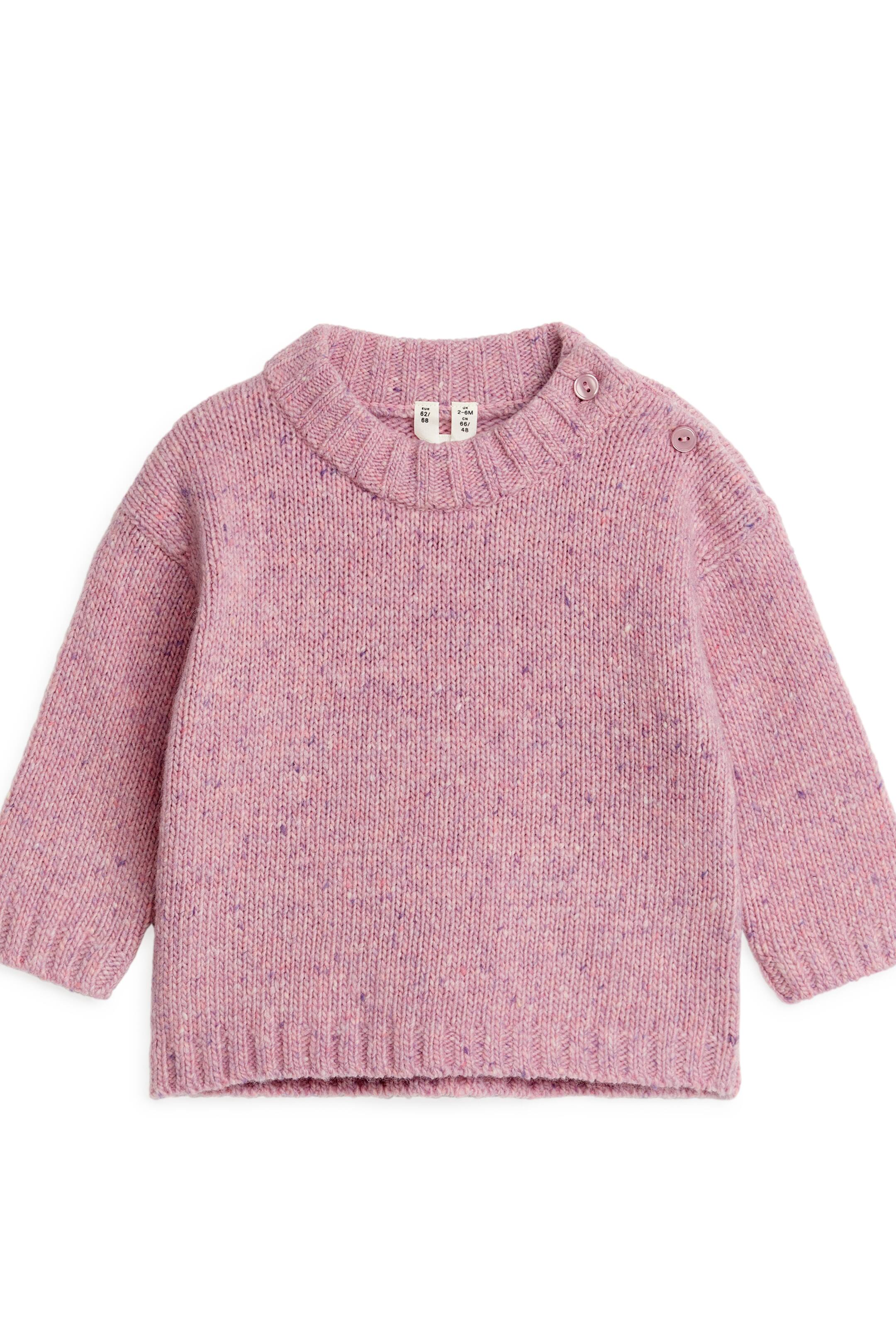 Tr je I Neps uldblend Pink B RN H M DK tr-je-i-neps-uldblend-pink-b-rn-h-m-dk