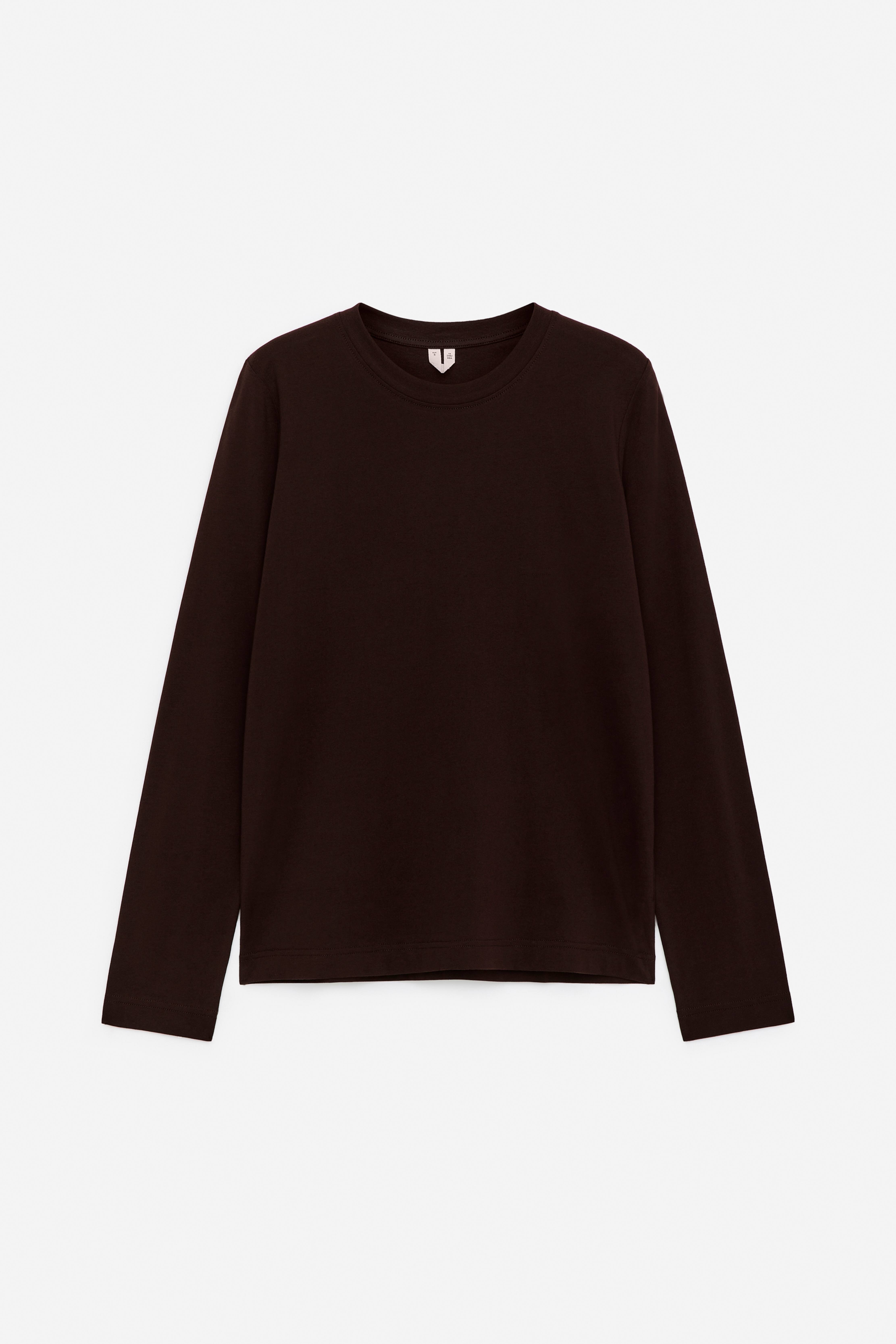 IRIS langærmet signatur-T-shirt - Brun/Hvid/Sort/grå/Lyseblå/hvid/Råhvid/Råhvid/sort/Pink
