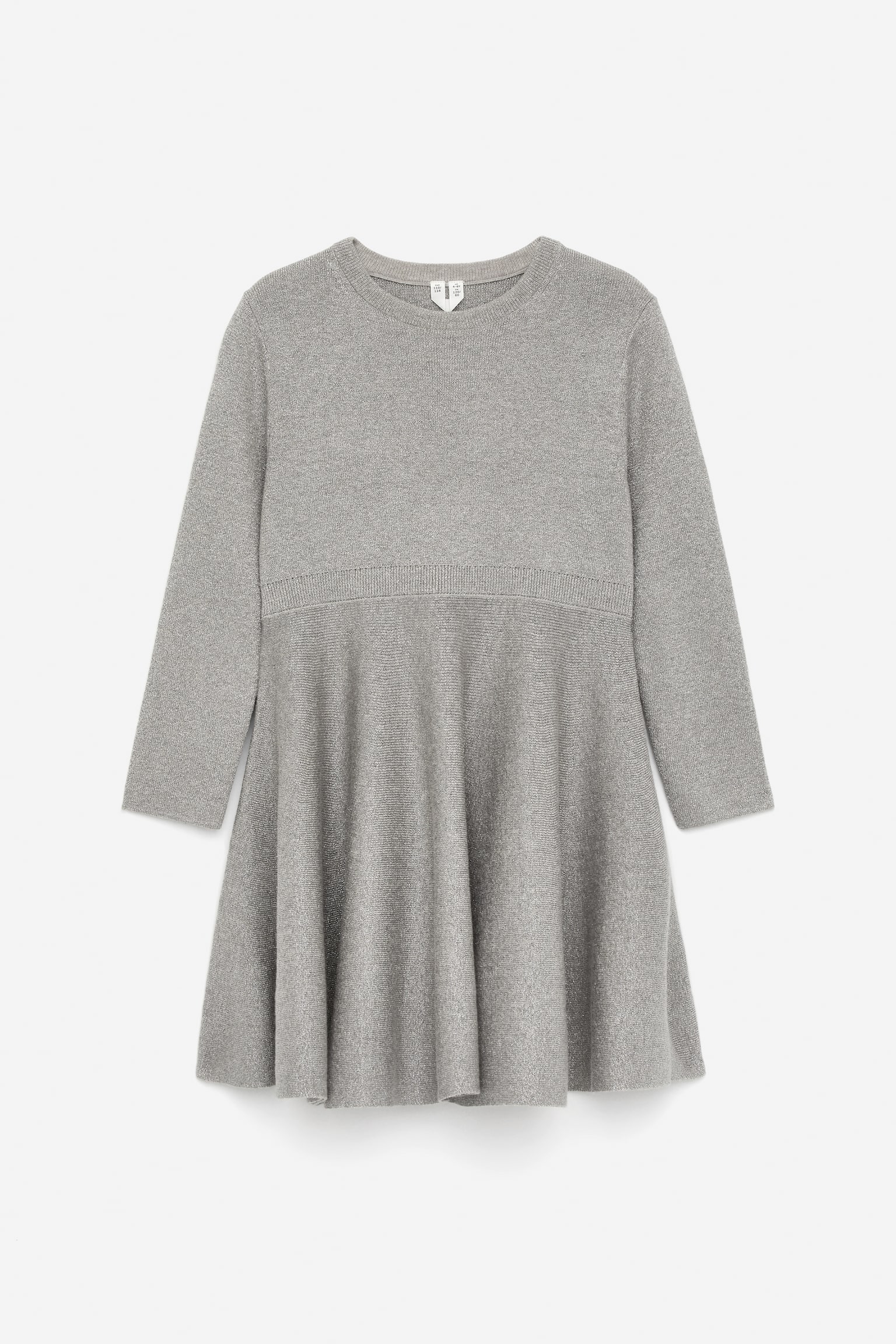 Rochie tricotată - Gri - 1