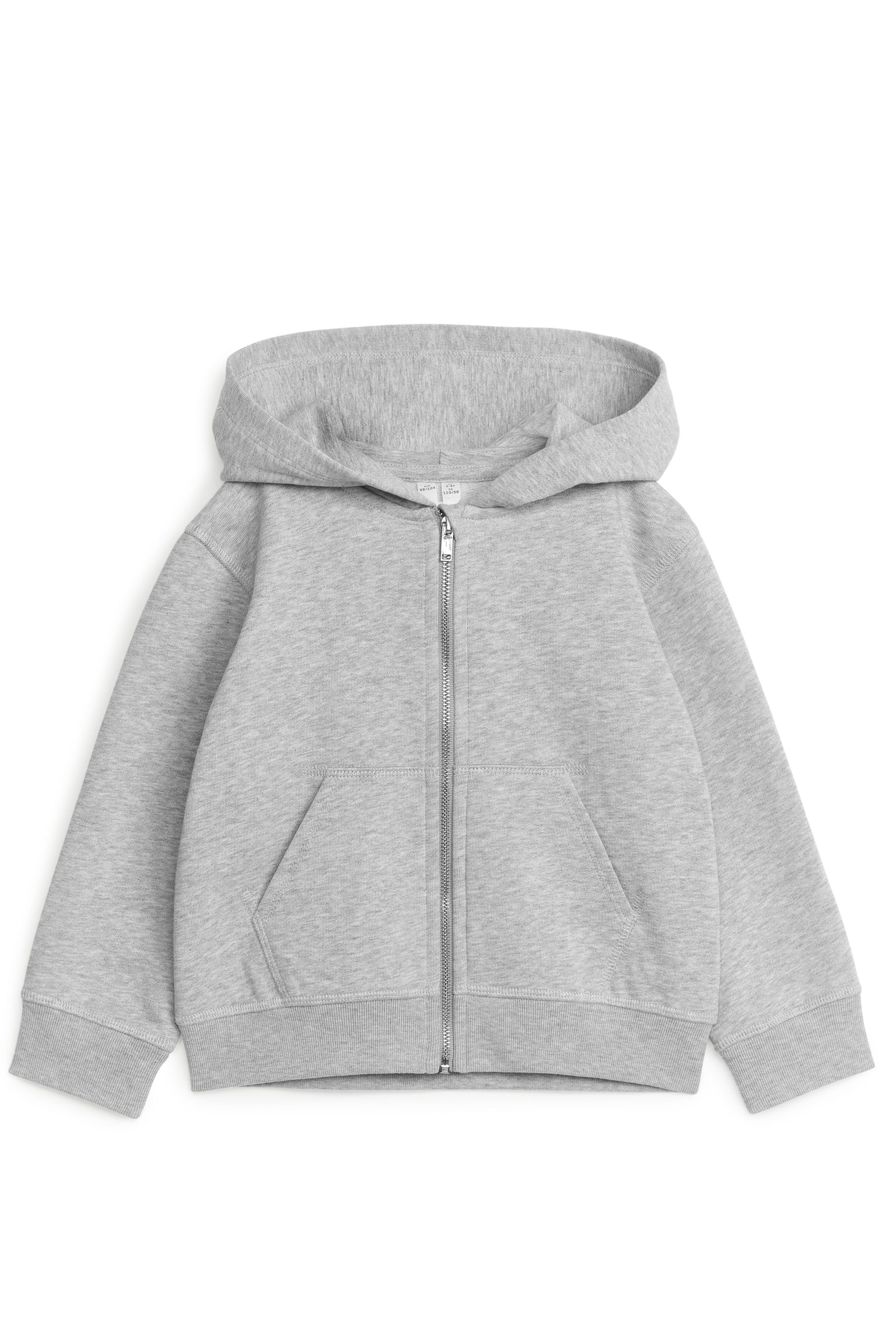 Zip Hoodie - Light Grey/Beige/Dusty Light Blue - 1