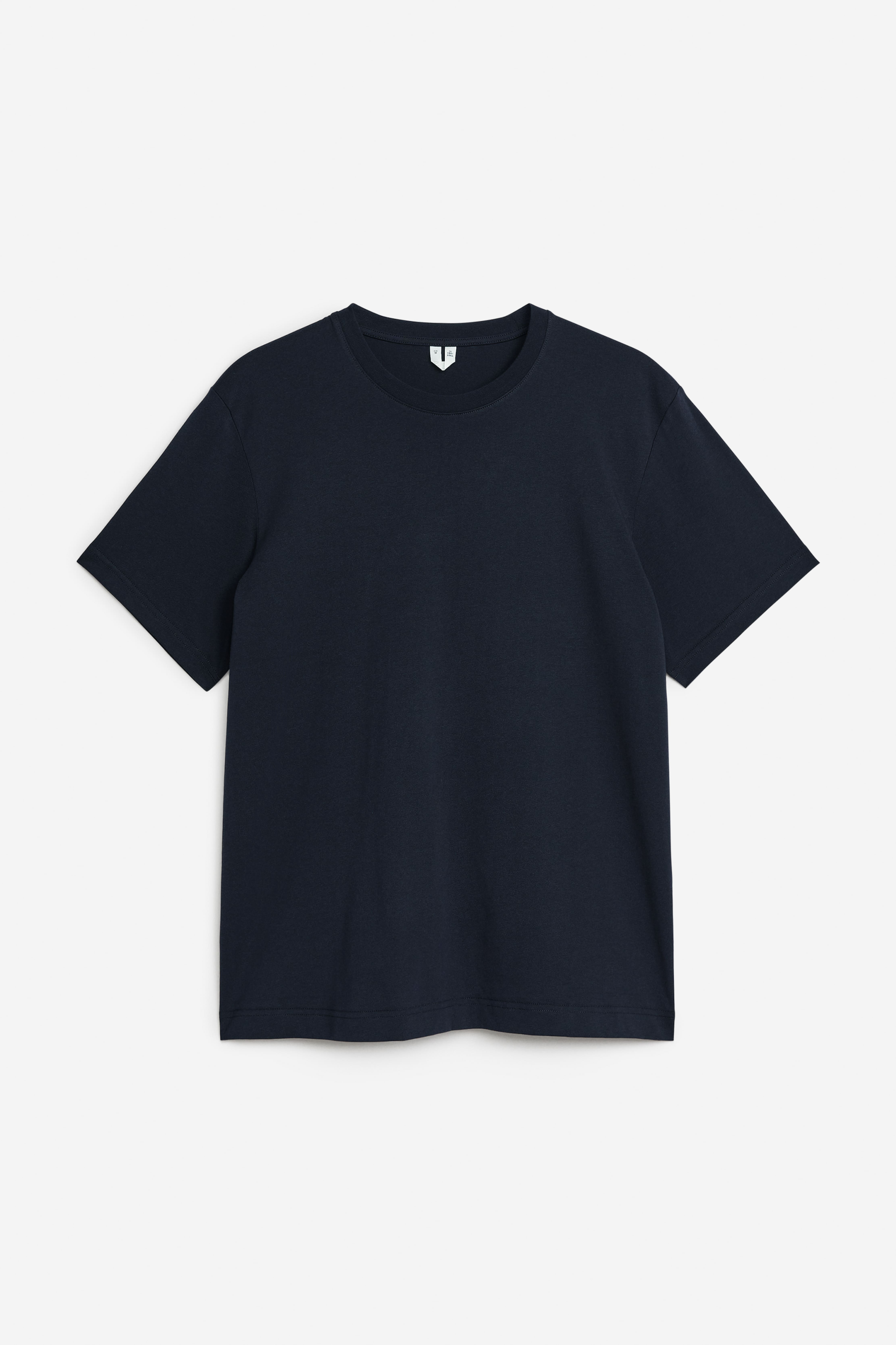T-shirt van 170 gsm jersey met normale pasvorm - Donkerblauw/Wit/Zwart/Grijs gemêleerd/Donkerbruin