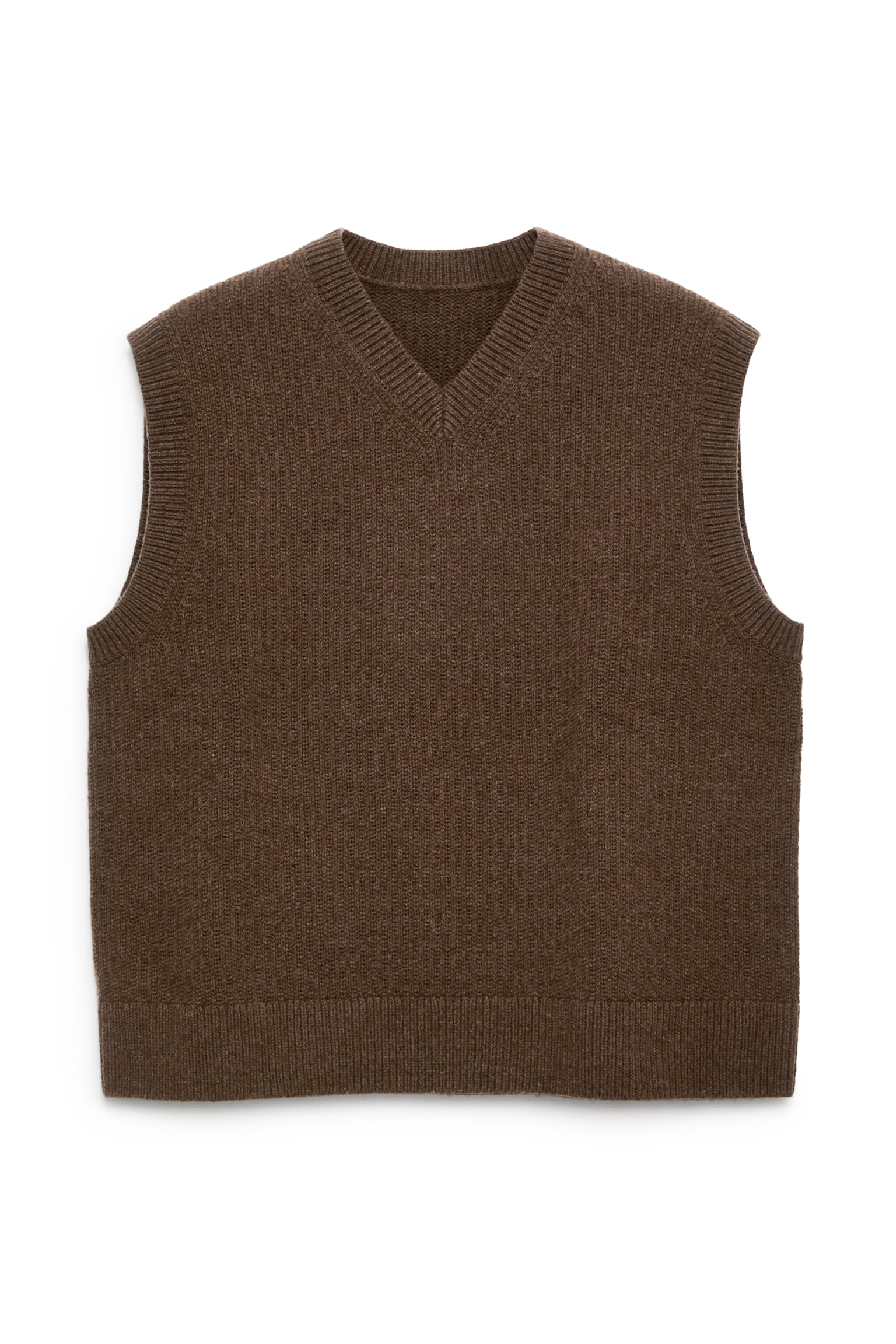 Nativa Wool Vest - Brown - 2