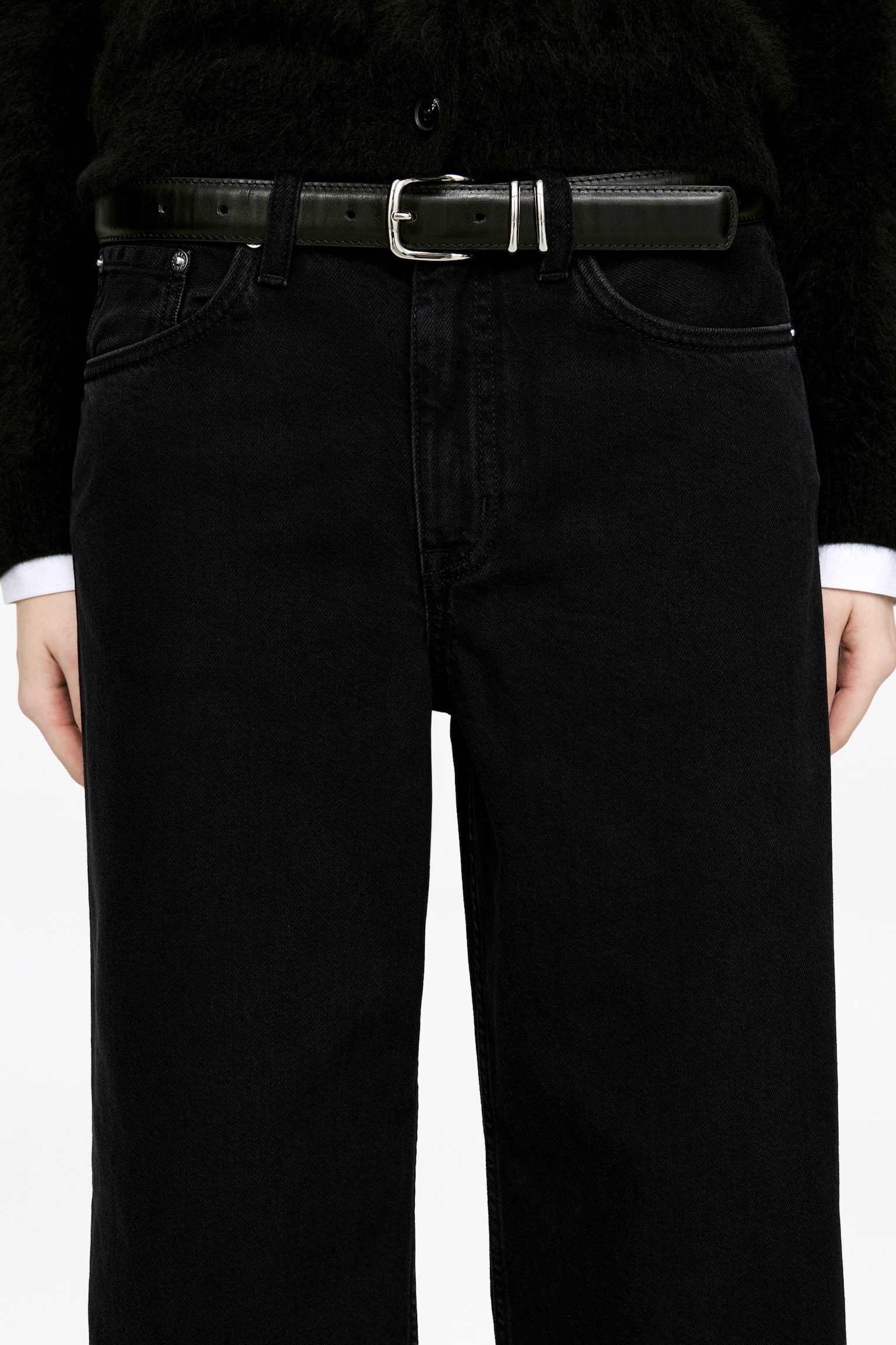 Jeansy loose wide CLOUD - Czarny/Szary/Ciemnobrązowy/Ciemnoniebieski/Szary/Niebieski/Mid Blue - 3