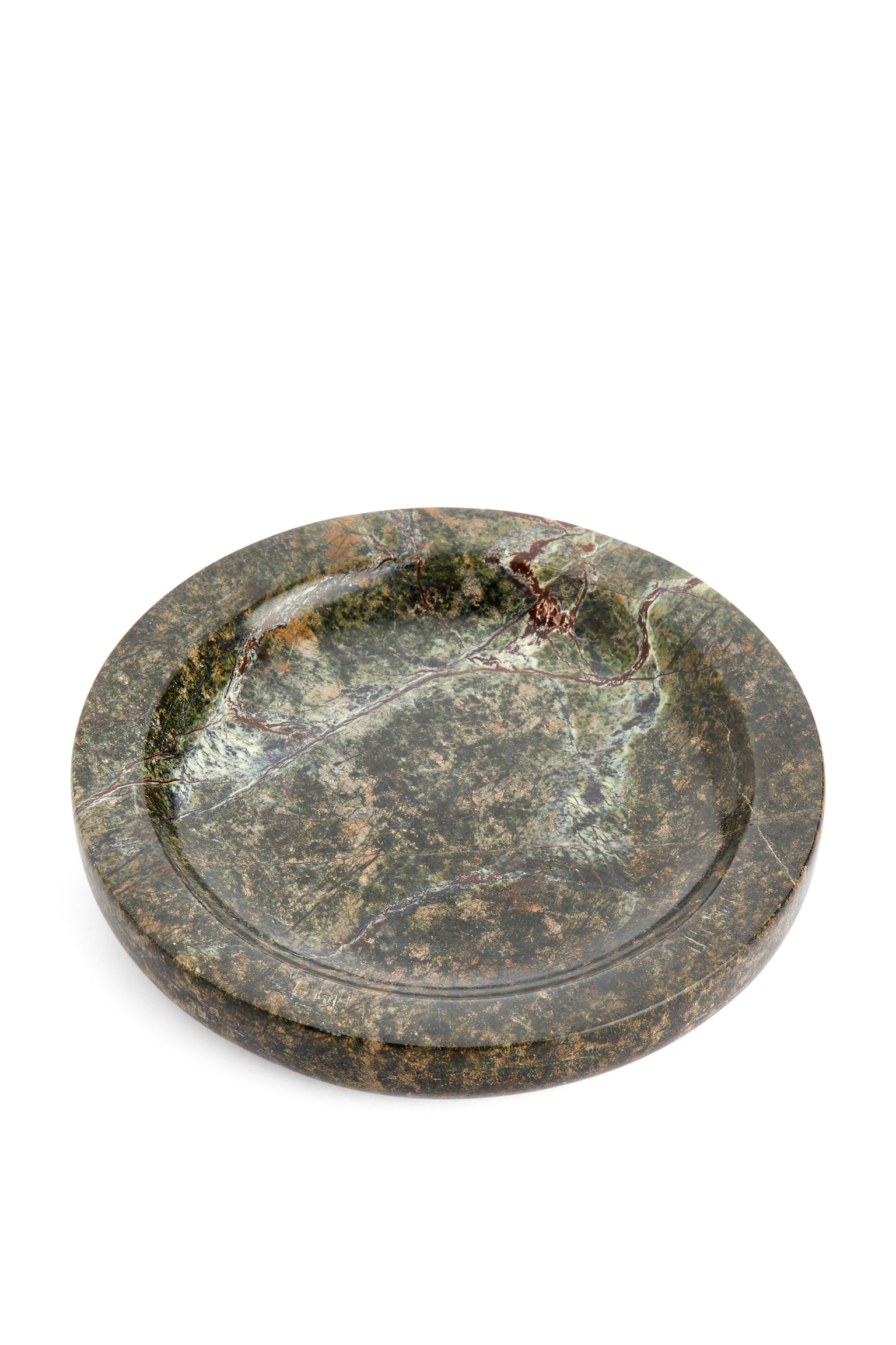 Marble Plate 16 cm - Green