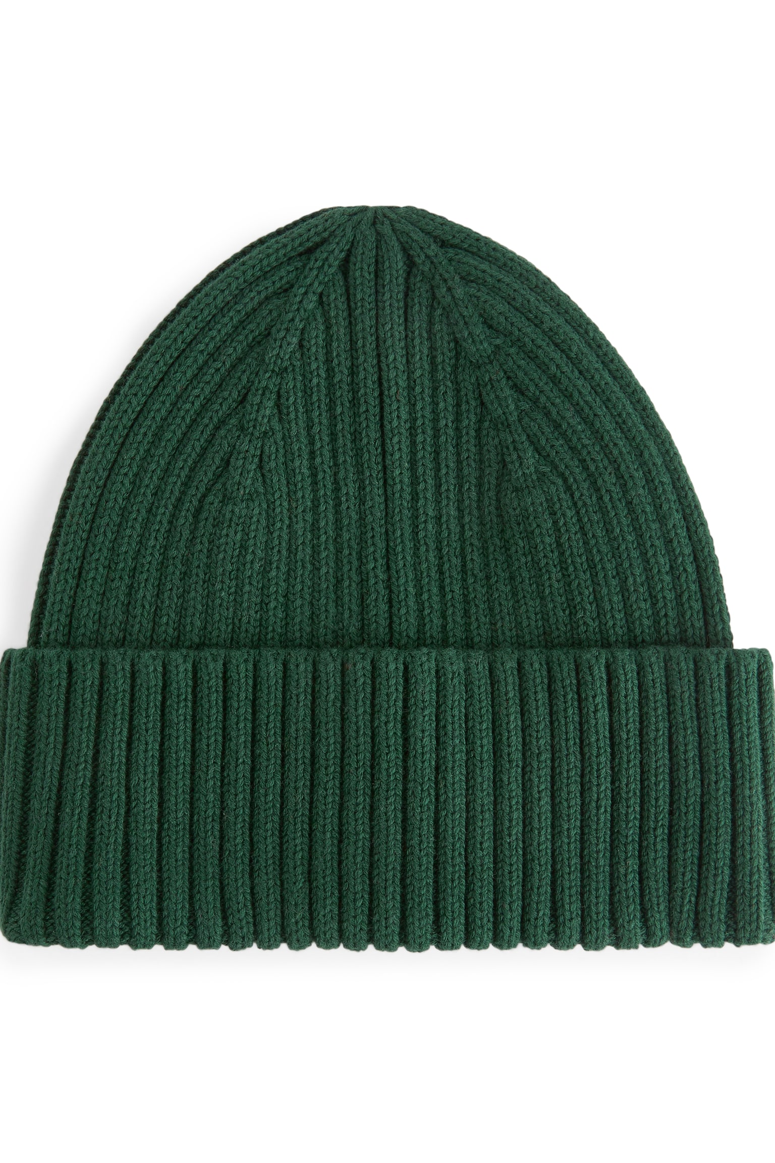 Rib Knit Beanie - Dark Green/Dark Blue/Blue/Lilac/Pink/Bright Green/Beige/Bright Red - 1