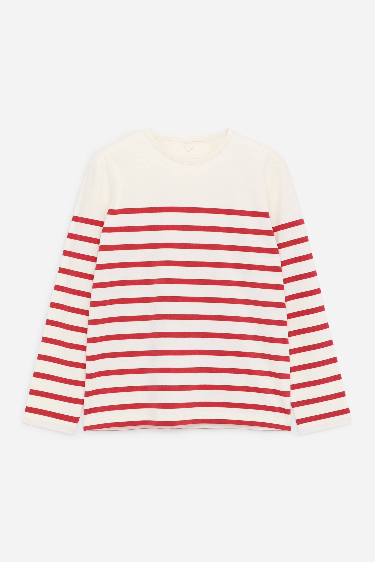 Tricou cu mâneci lungi - Roșu/Alb/Alb/Albastru Închis - 2