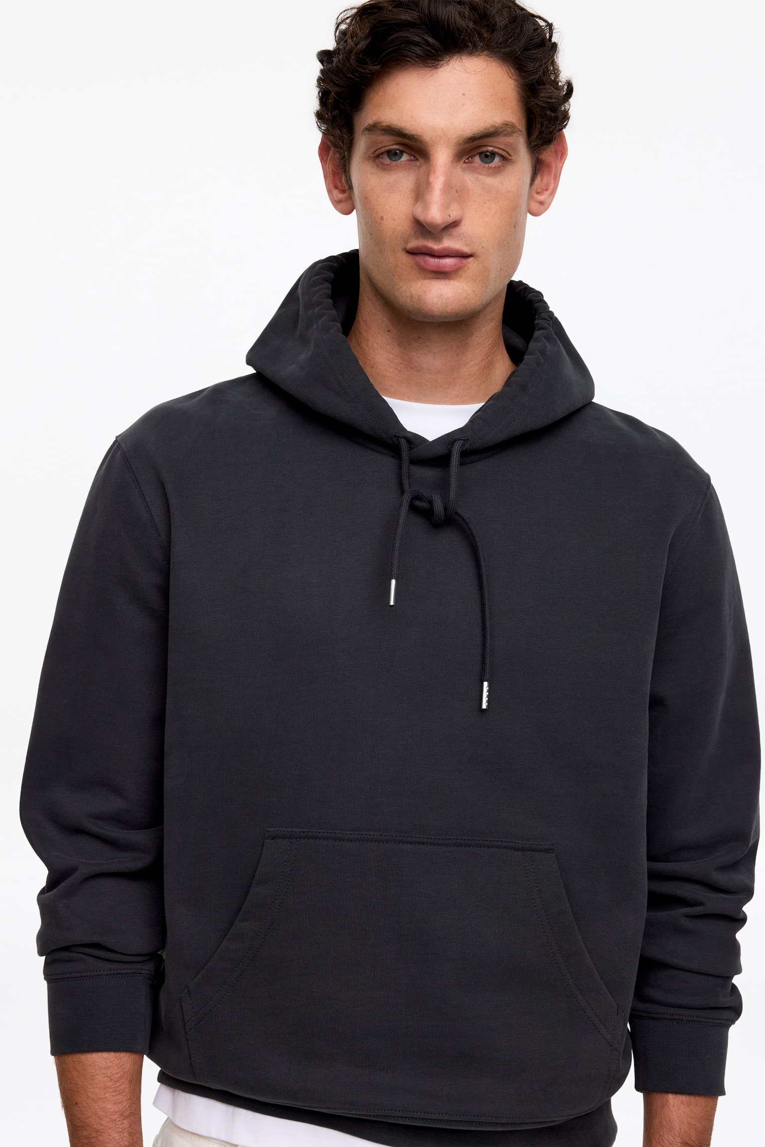 Hoodie - Mörkblå/Gråmelerad/Röd - 5