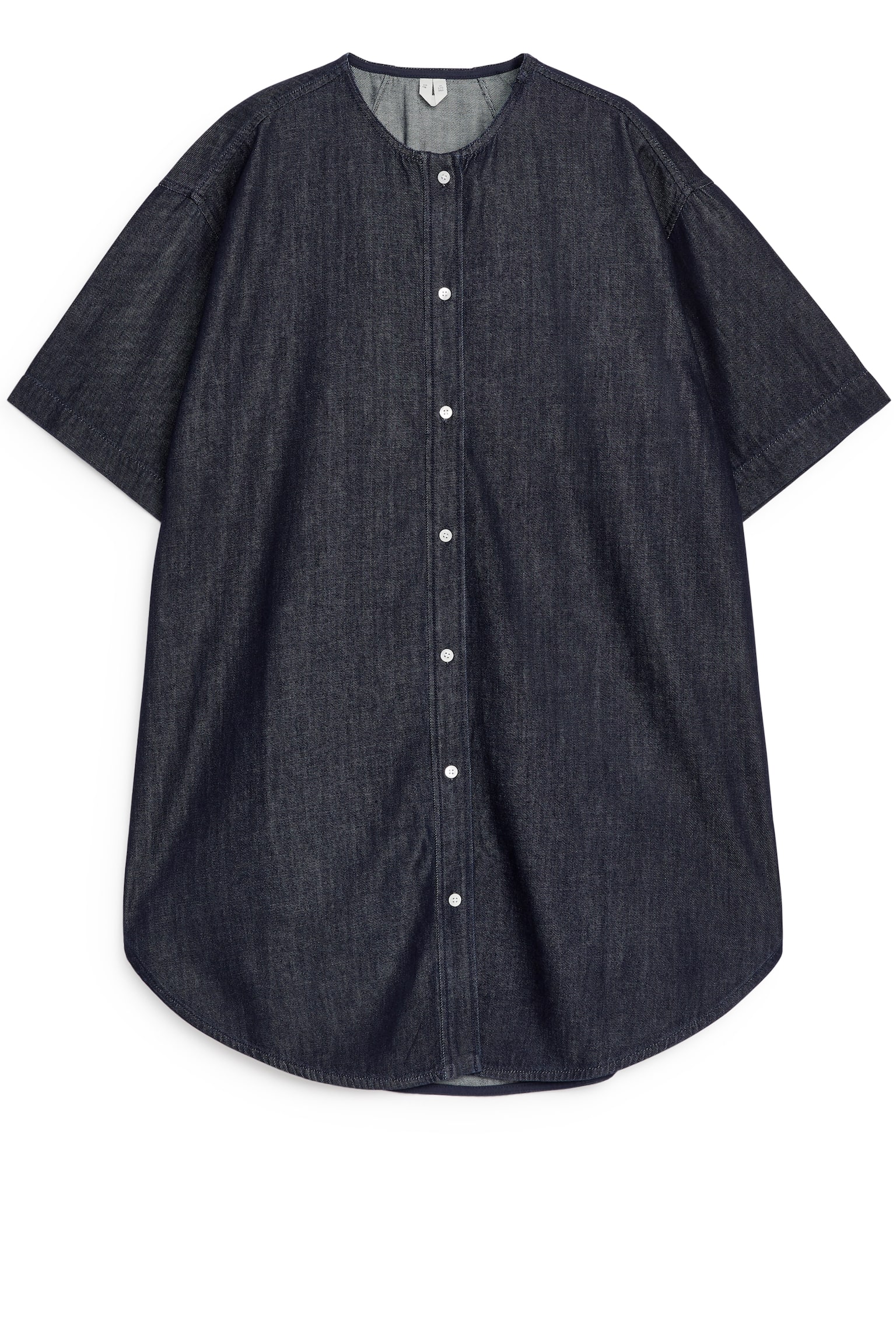 Raw Denim Shirt - Dark Blue - 2