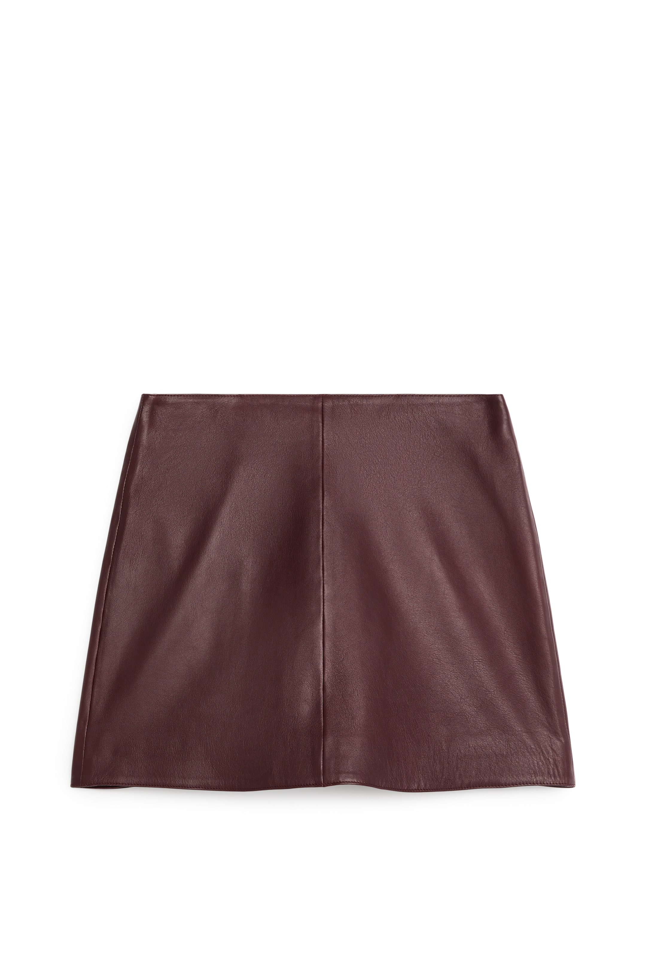 Red Leather Skirt H&m Mini Skirt