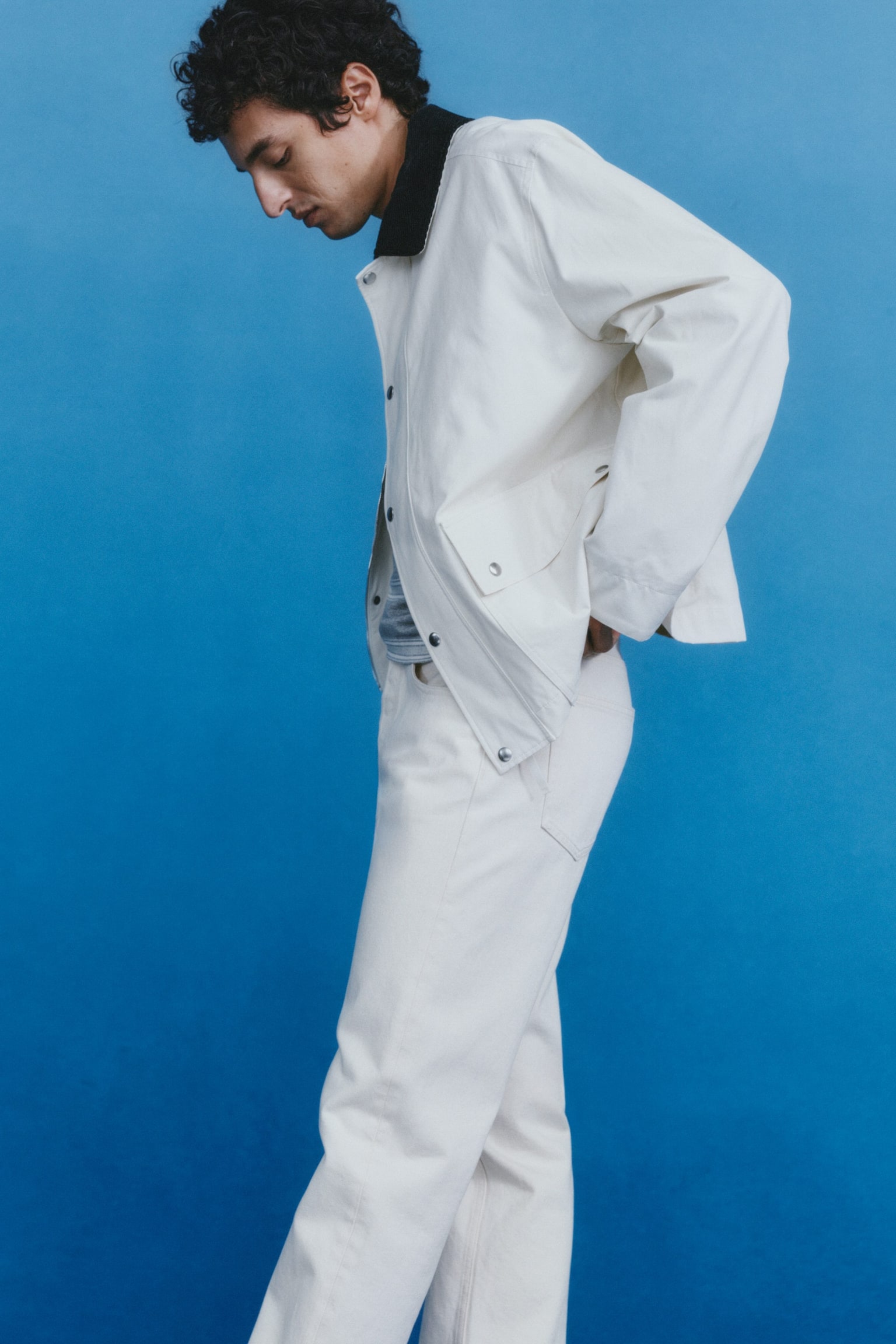 Jeans OCEAN loose straight - Écru/Blu medio/Blu/Blu scuro - 7