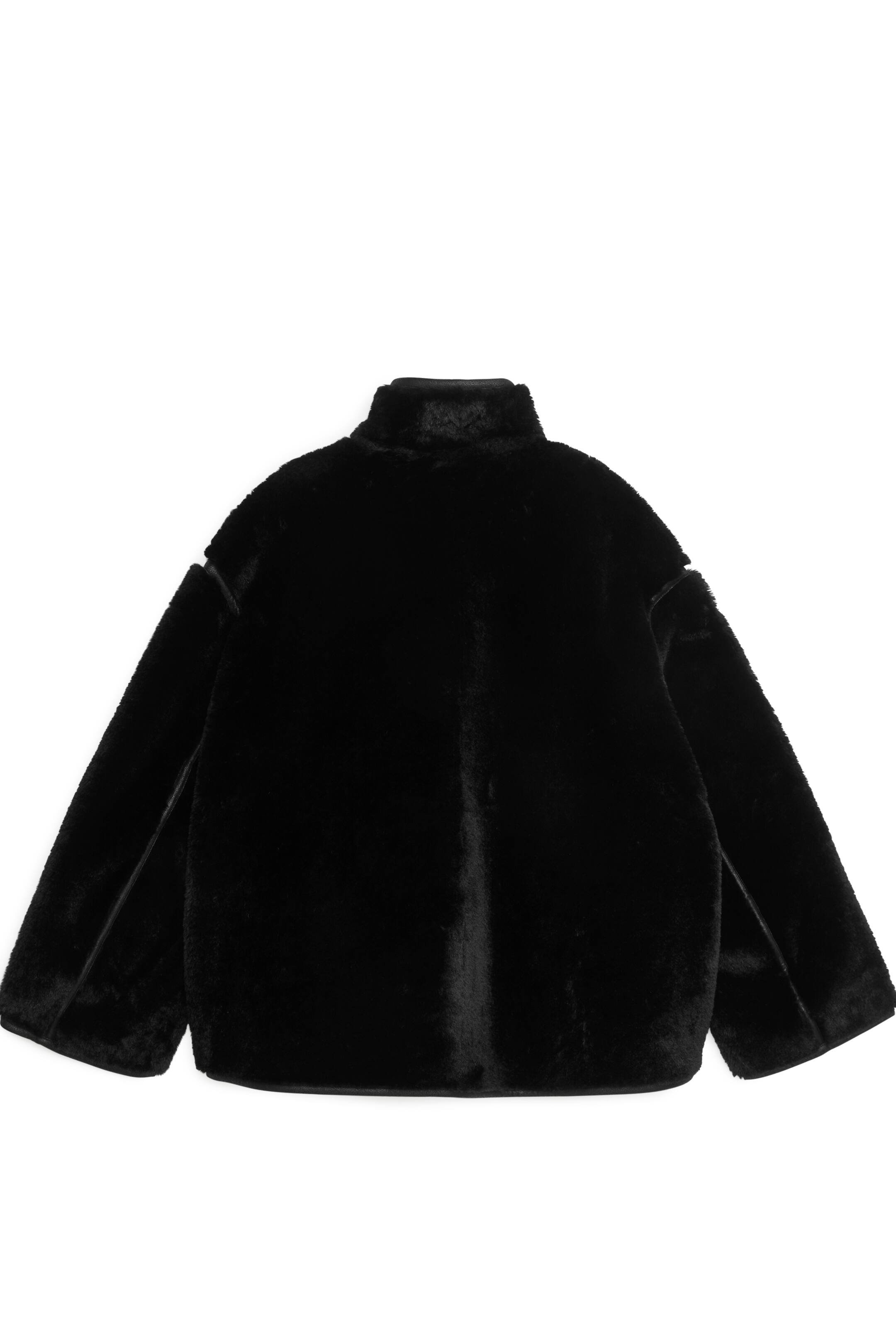 Faux Fur Jacket - Black - Ladies | H&M GB