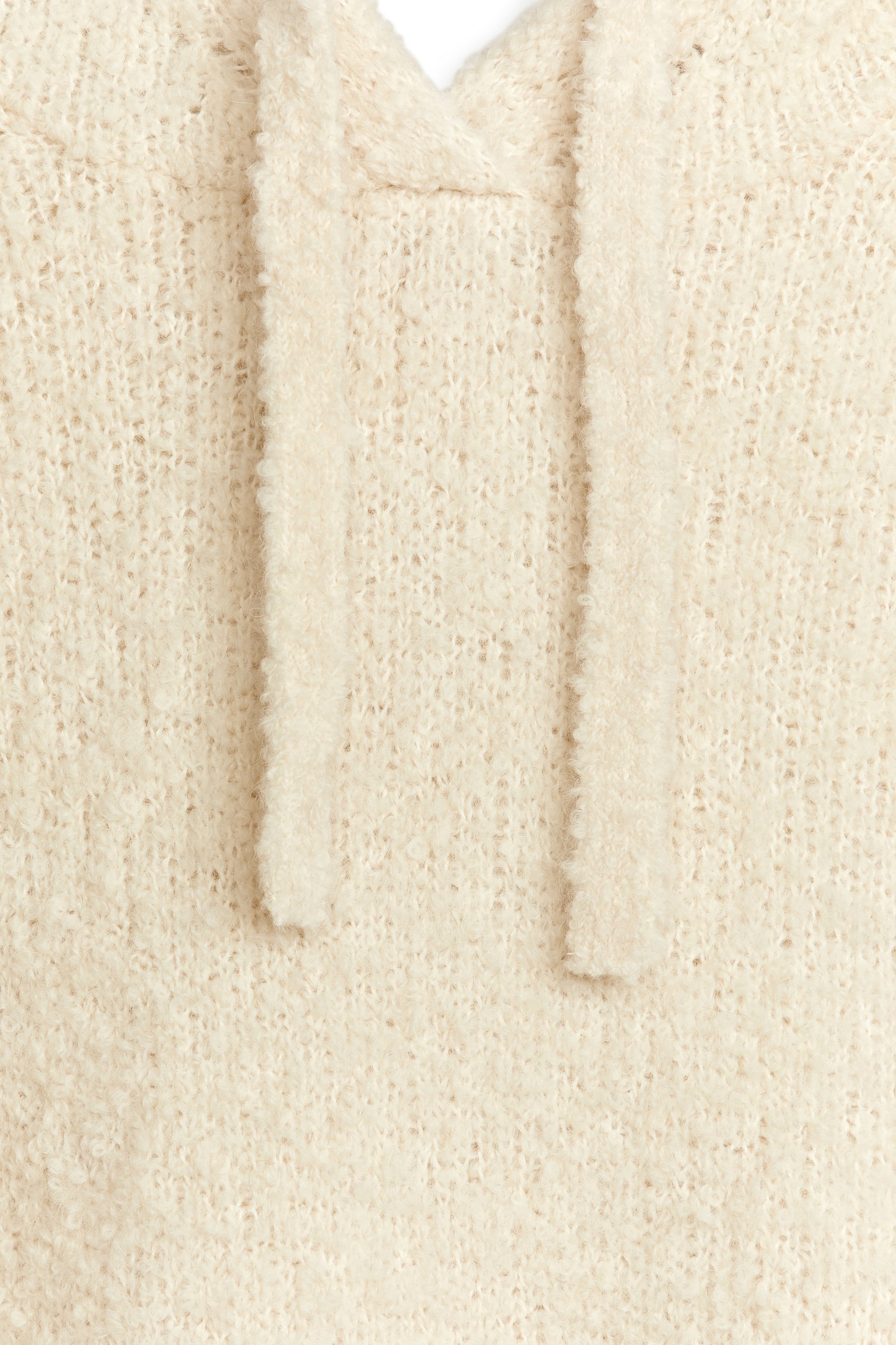 Alpaca-Wool Blend Jumper - Off White - 2