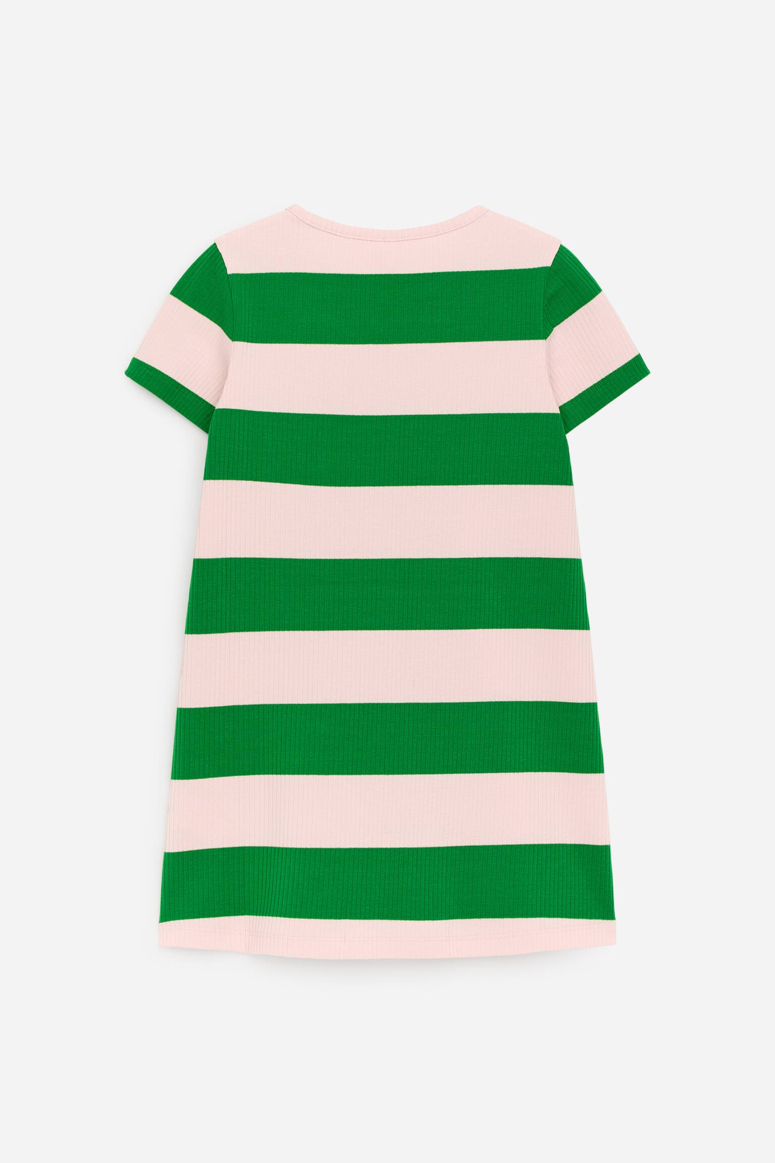 T-shirtjurk - Roze/groen - 4