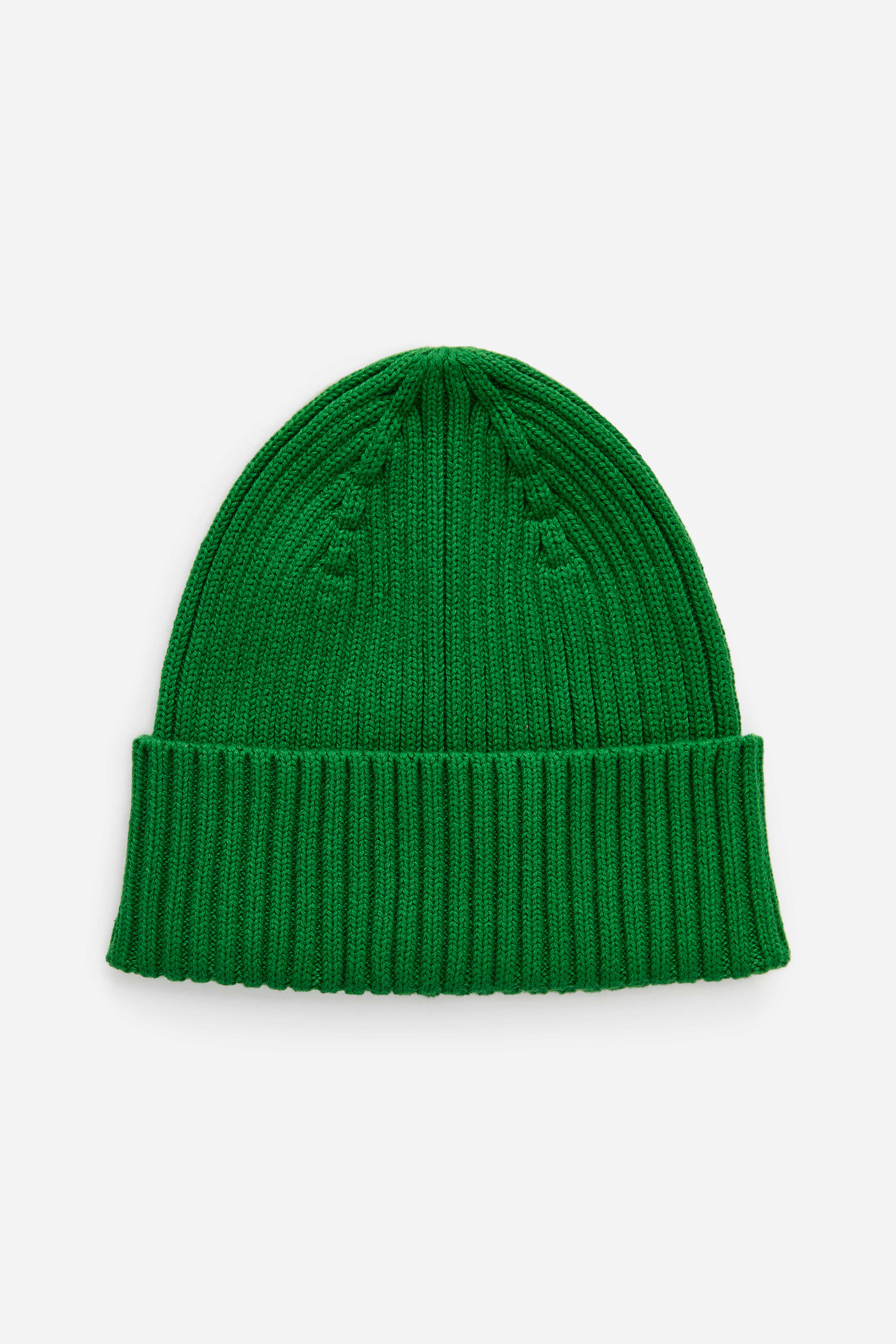 Ribgebreide beanie - Groen/Oranje/roze/Blauw/bordeauxrood/Blauw/kakigroen/Roze/Lila/Helderrood/Donkerblauw/Beige