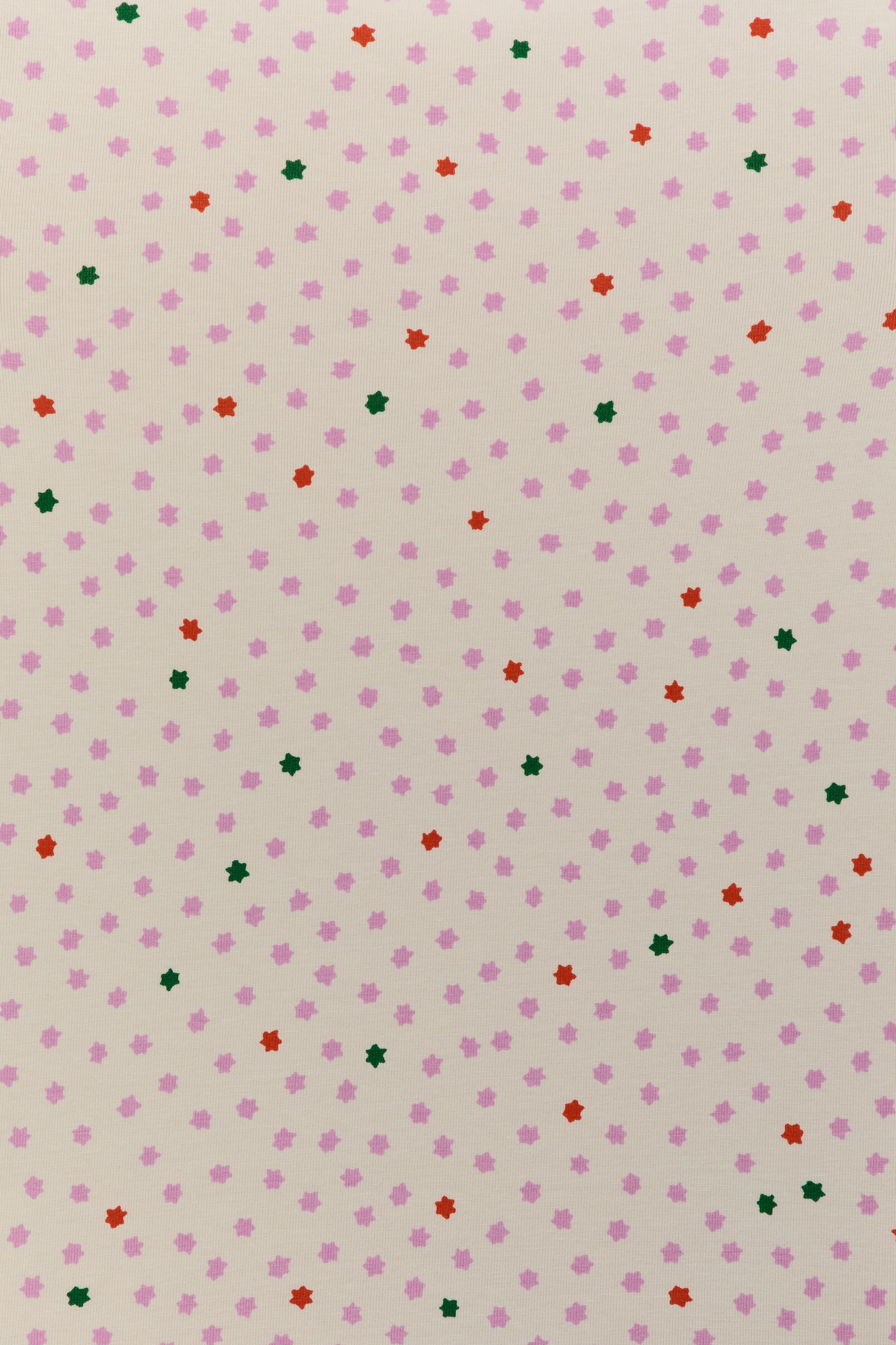 Jersey-Pyjama - Cremeweiß/Sterne/Rosa/Orange/Blau/Orange/Blau/Weiß/Rosa/Herzen/Eierschalenweiß/Blau/Wölfe - 2