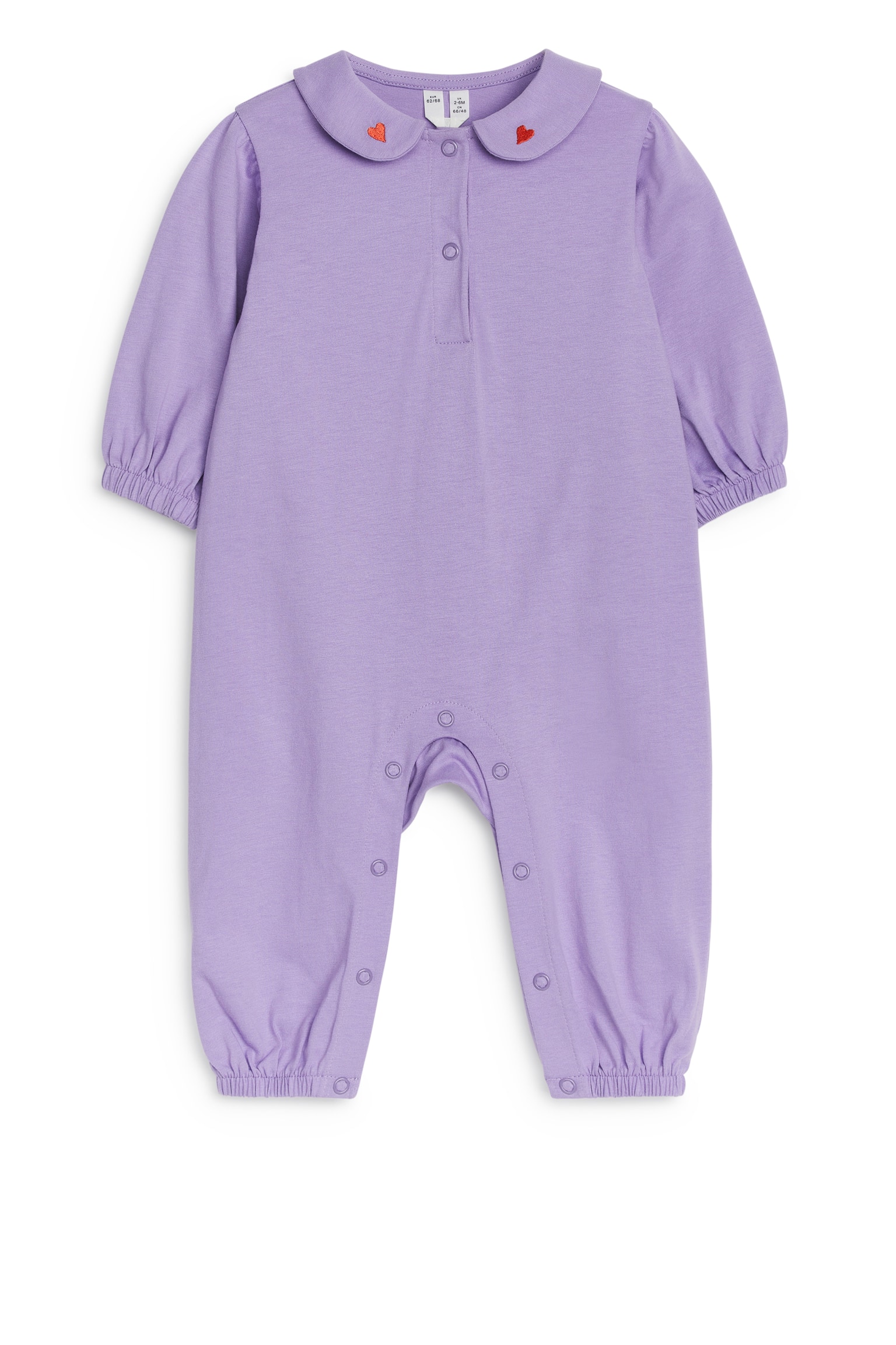 Relaxed Jumpsuit - Lilac - 1