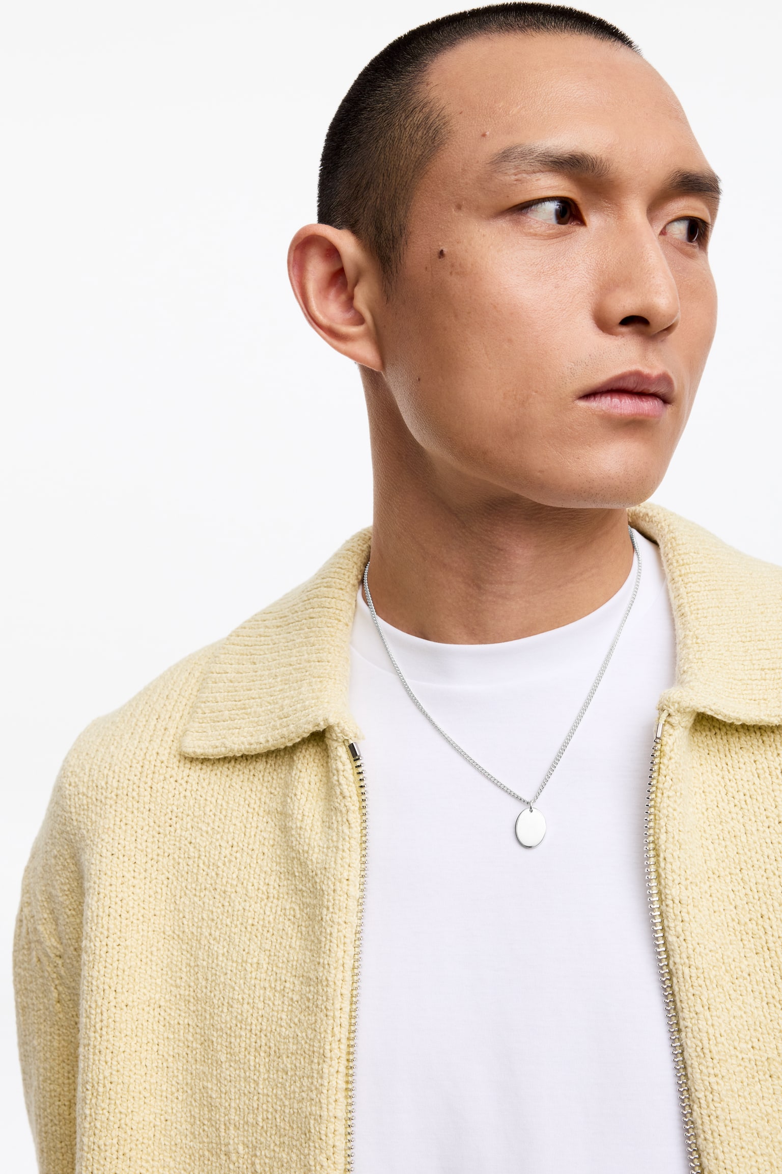 Colier cu pandantiv din argint - Argintiu - 3