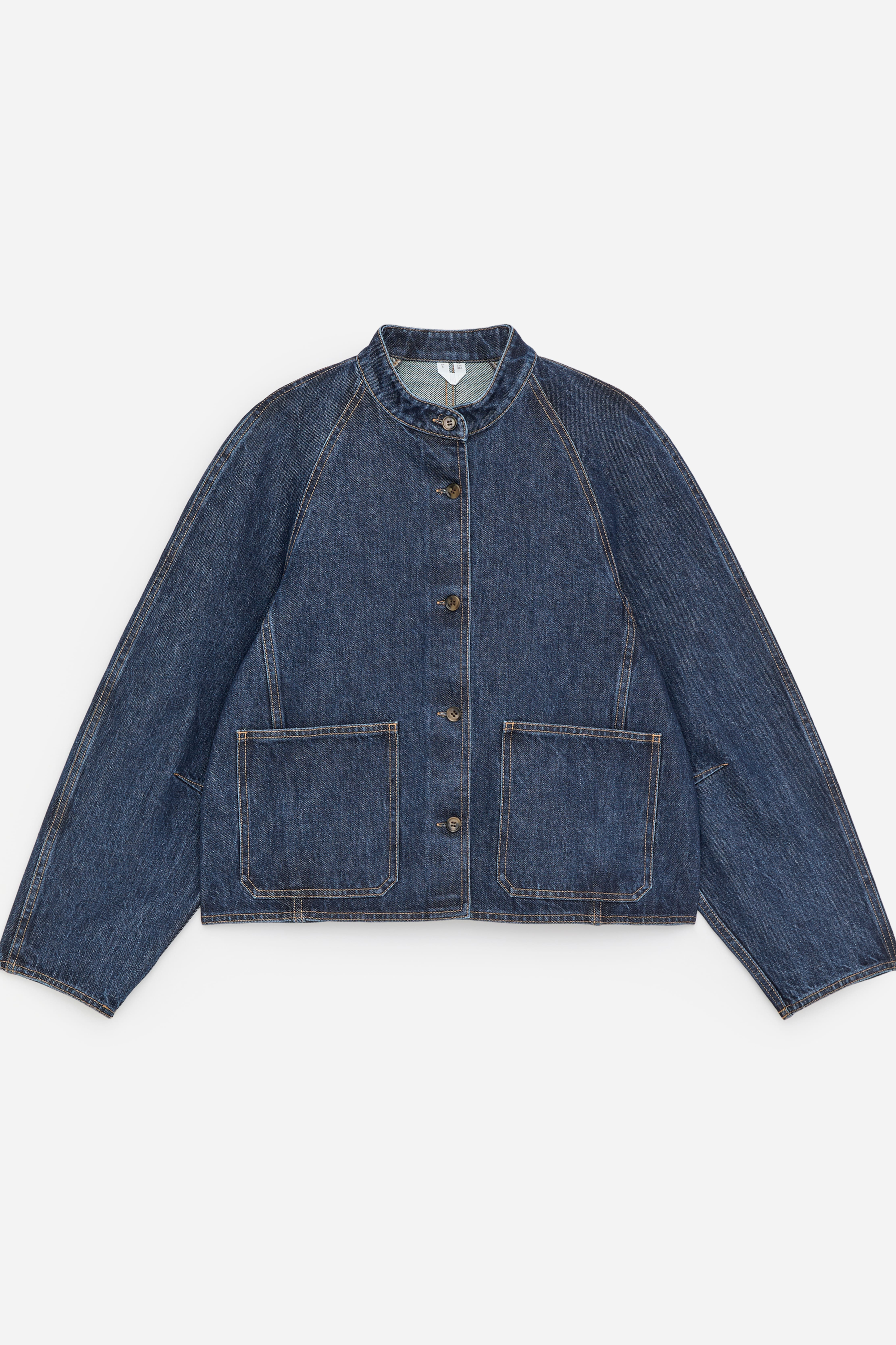 Overshirt in denim - Blu scuro