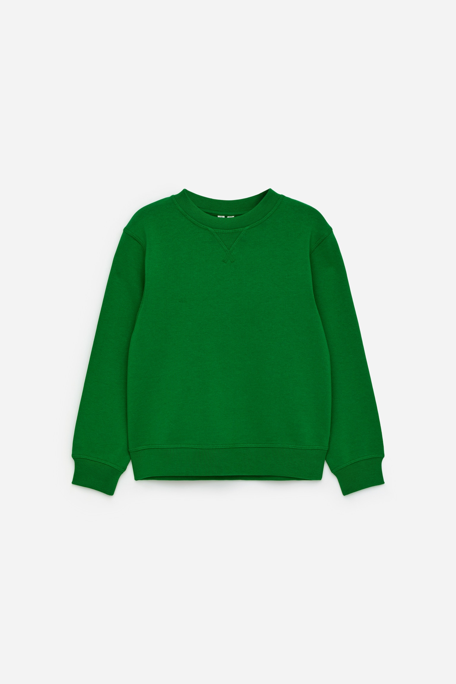 Sweatshirt aus French Terry - Grün/Dunkelgrün/Himmelblau/Rosa/Graumeliert/Fliederrosa/Lila/Dunkelblau/Burgunderrot/Orange/Beerenrot