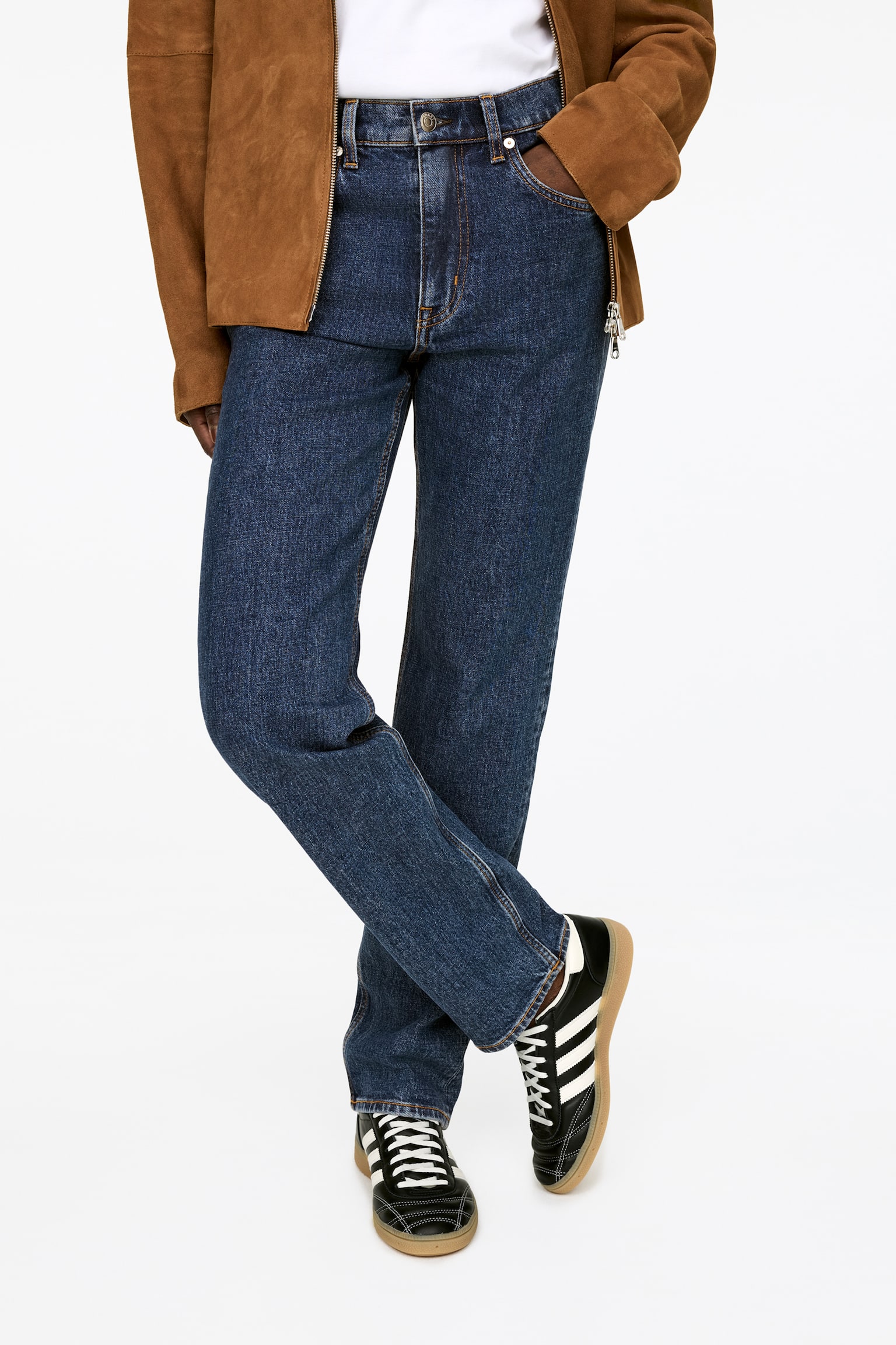 Jade Long Slim Jeans - Blau/Hellblau/Schwarz - 5